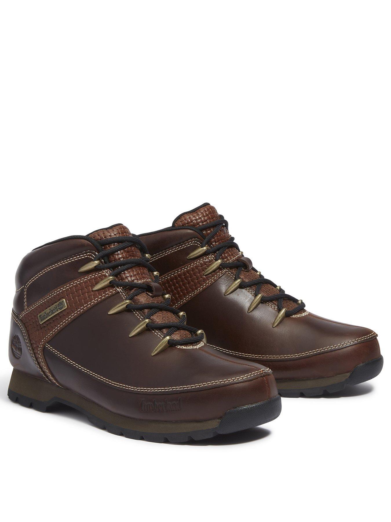  image of timberland-euro-hiker-lace-up-boots--brown