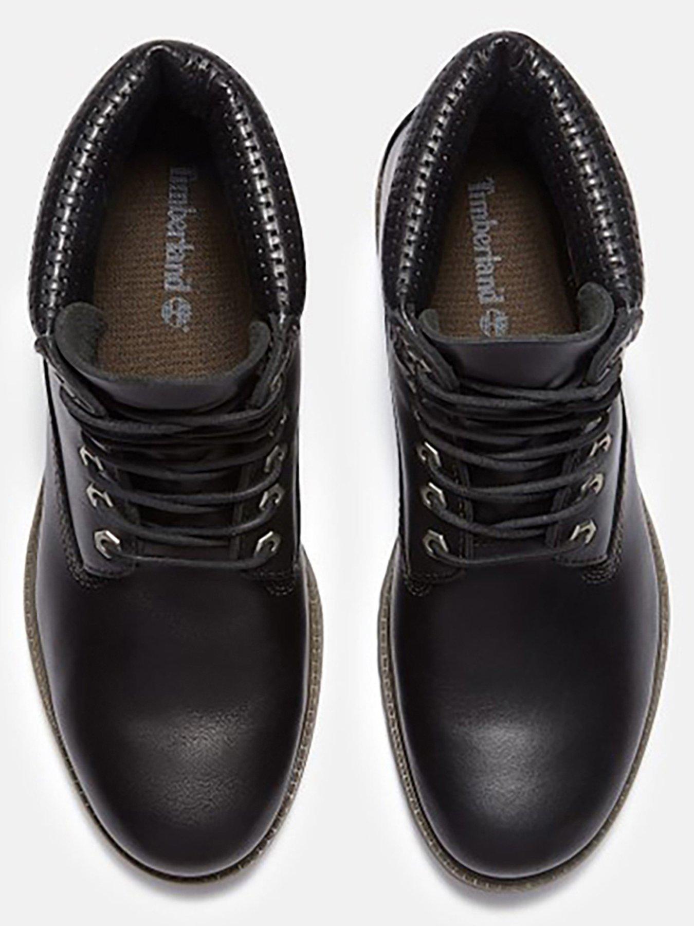  image of timberland-premium-6inch-waterproof-lace-up-boots--black