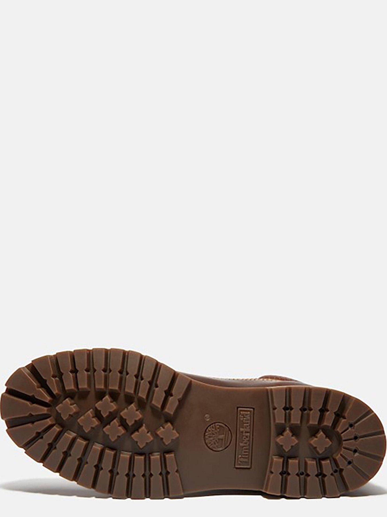  image of timberland-premium-6inch-waterproof-lace-up-boots--brown