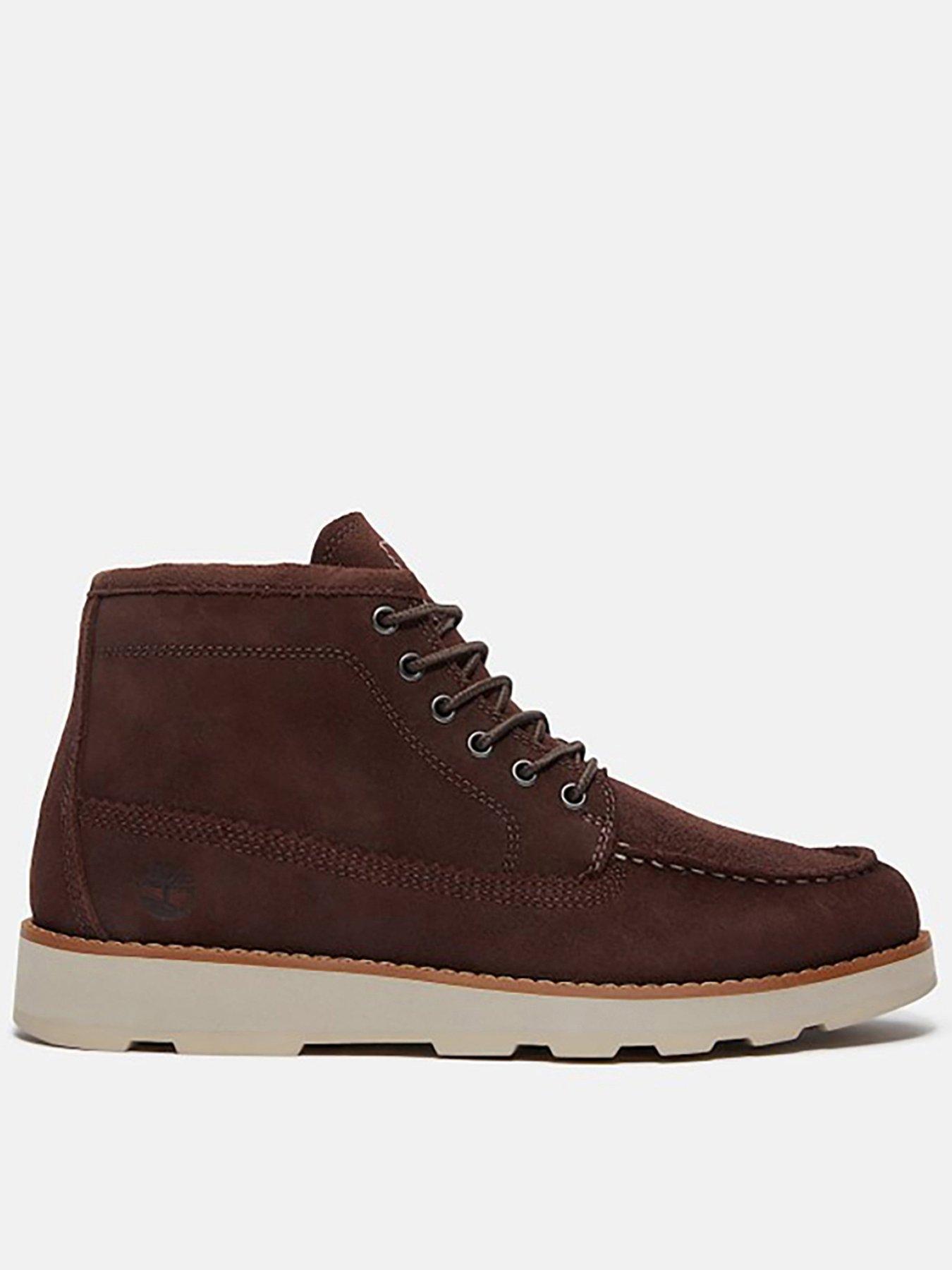 Timberland Britton Mills Suede Chukka Boots - Dark Brown