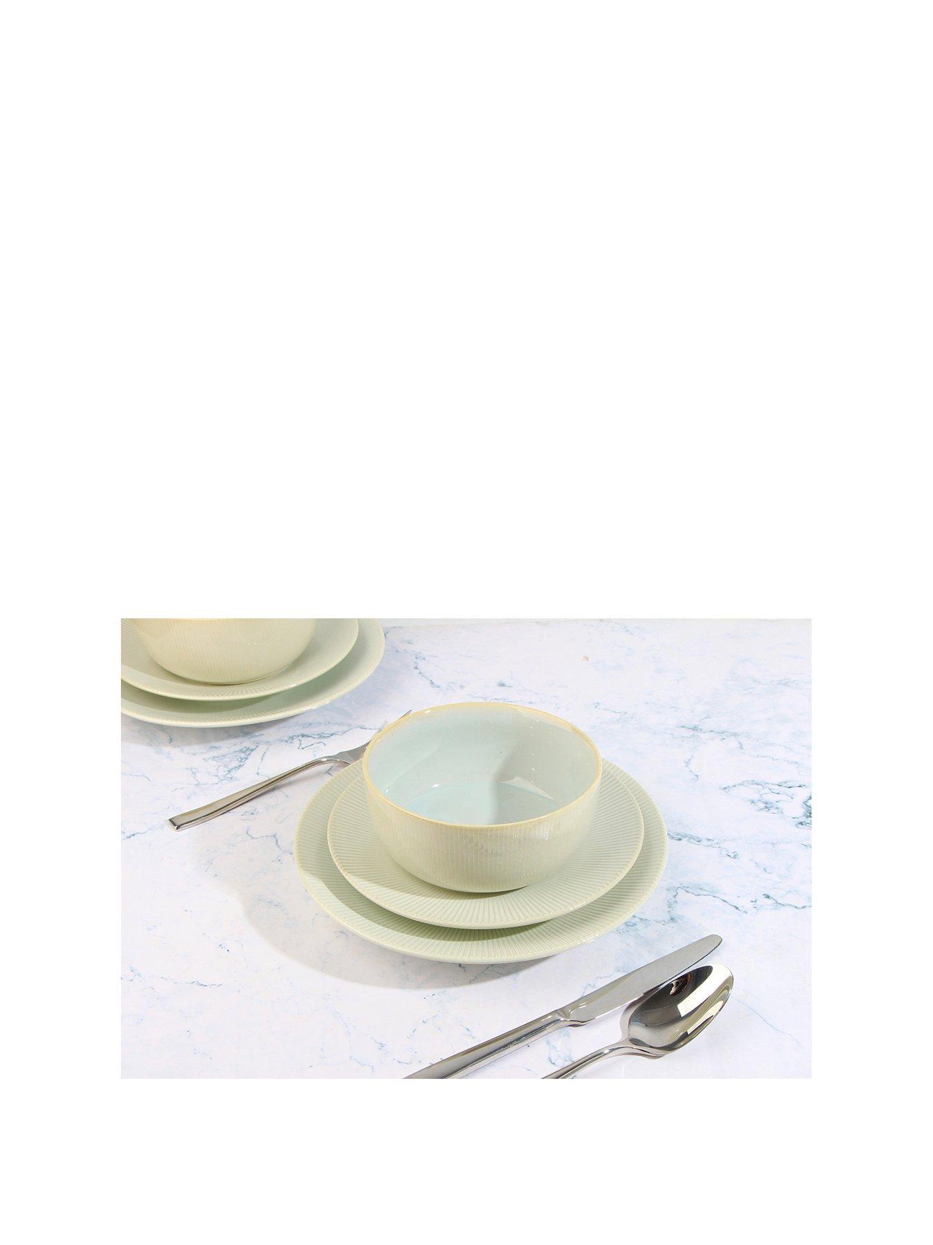  image of waterside-embossed-reactive-glaze-16-piece-dinner-set-cream