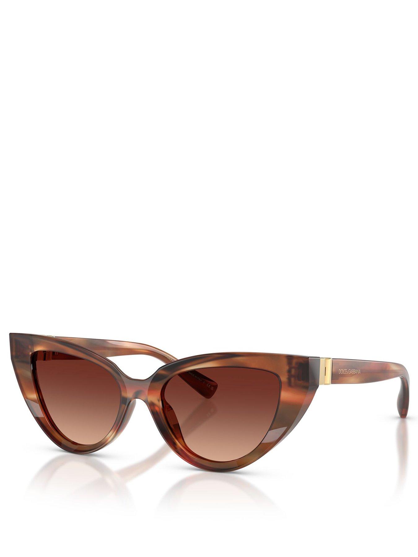 undefined 0Dg4497 Cat Eye Sunglasses - Brown