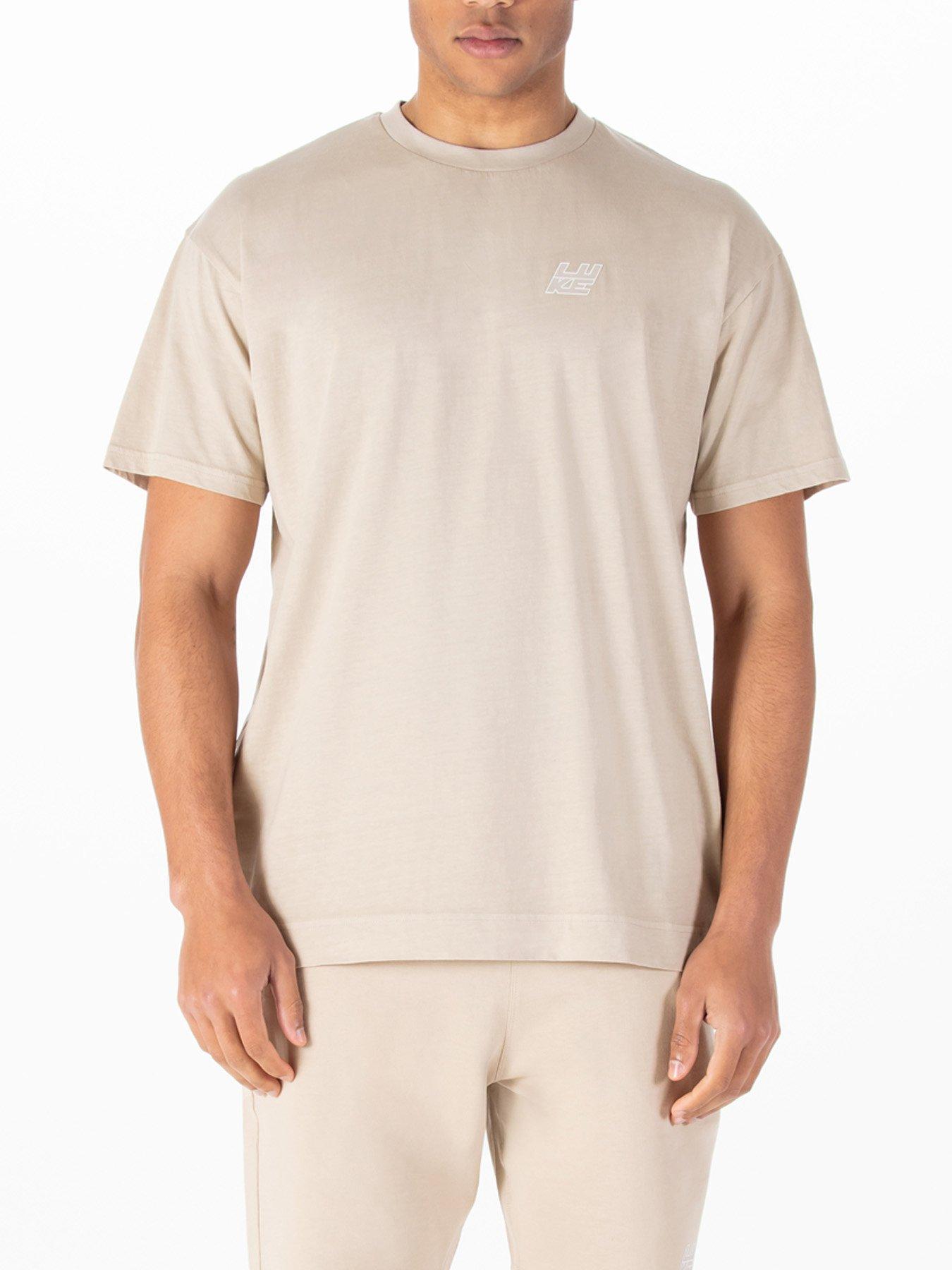 undefined Luke 1977 Claremont Logo Short Sleeve T-shirt - Beige