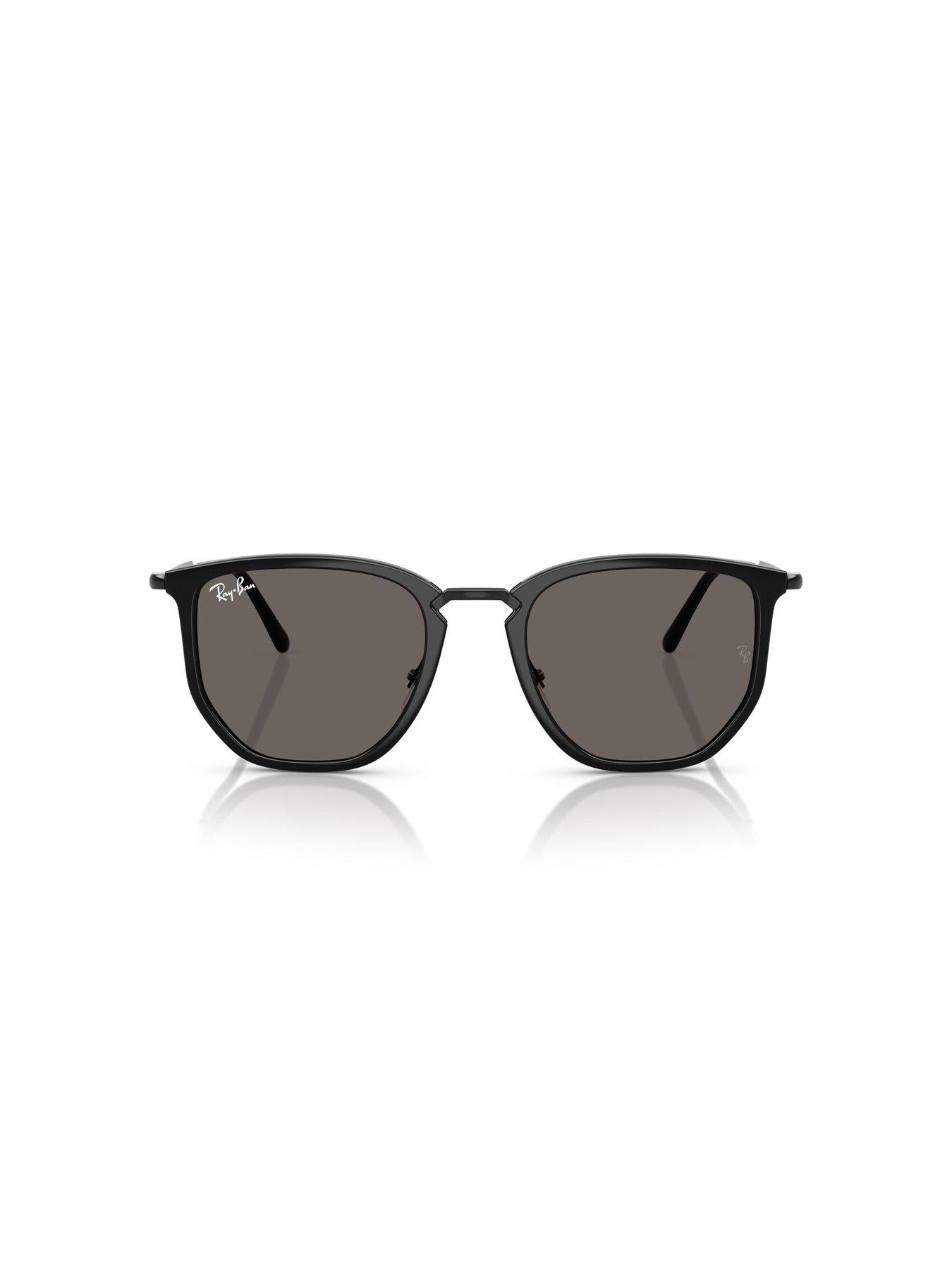  image of ray-ban-0rb4451-irregular-sunglasses-black