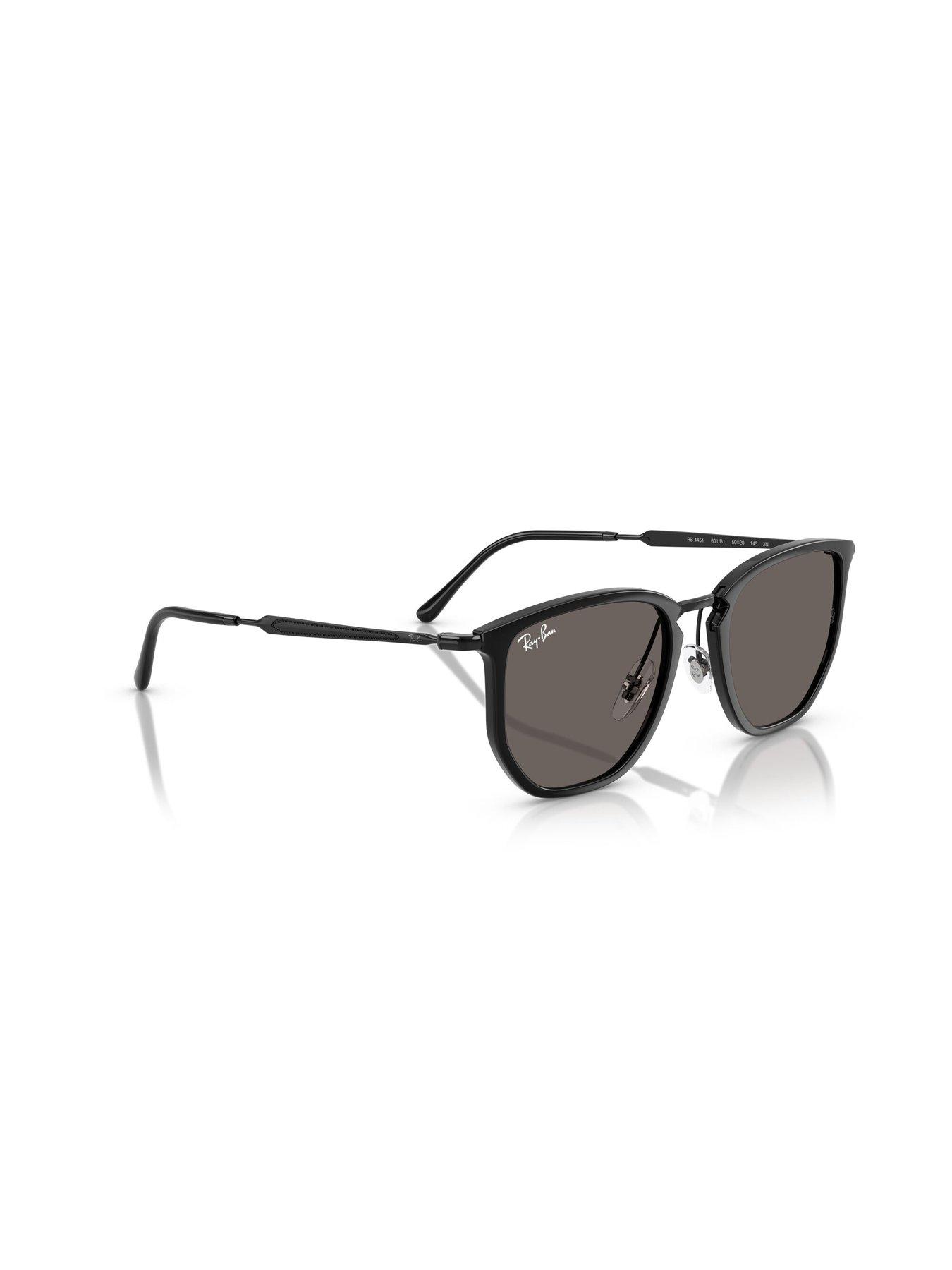  image of ray-ban-0rb4451-irregular-sunglasses-black
