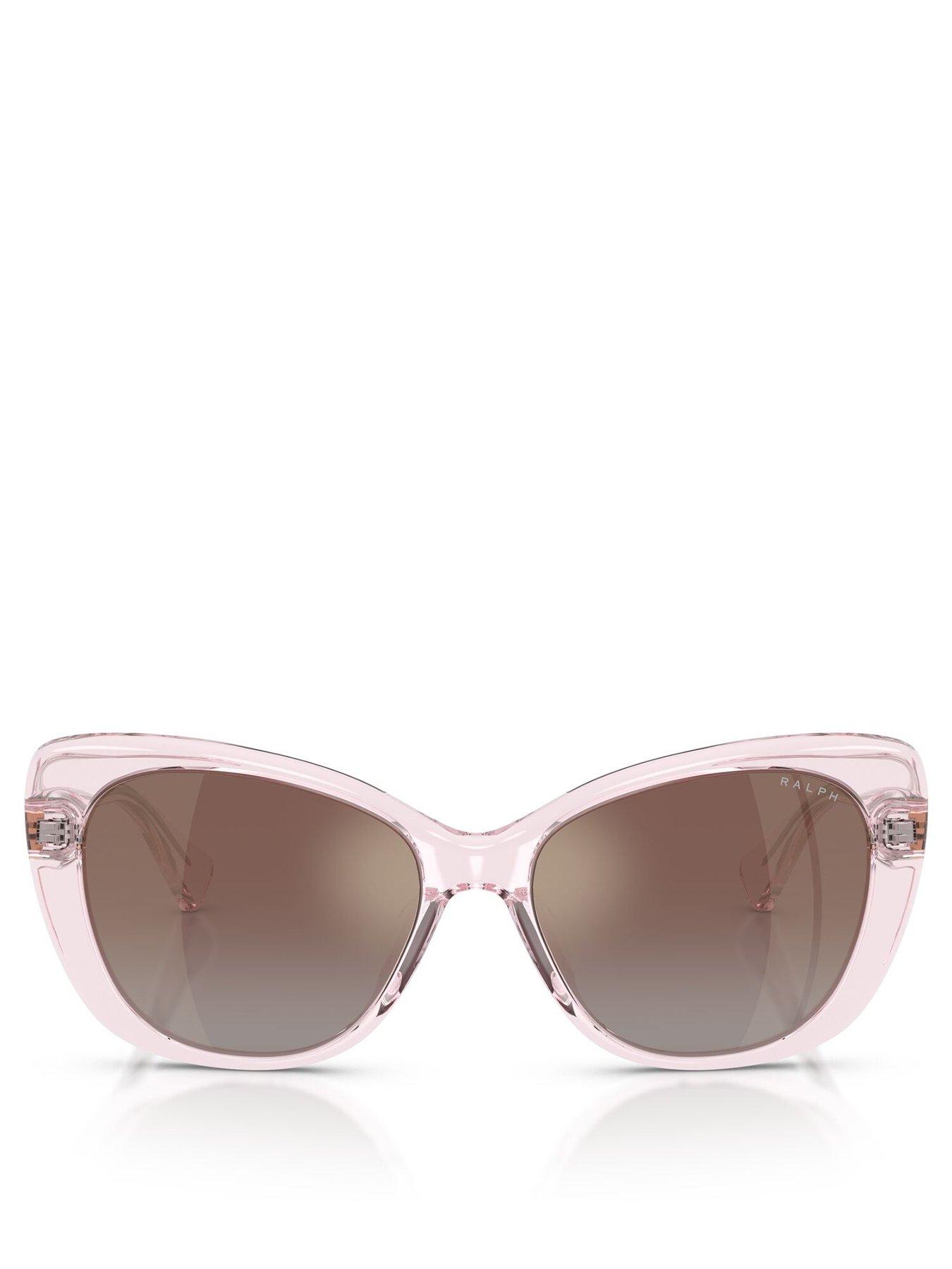 Image 3 of 4 of Ralph Butterfly Sunglasses - Blush