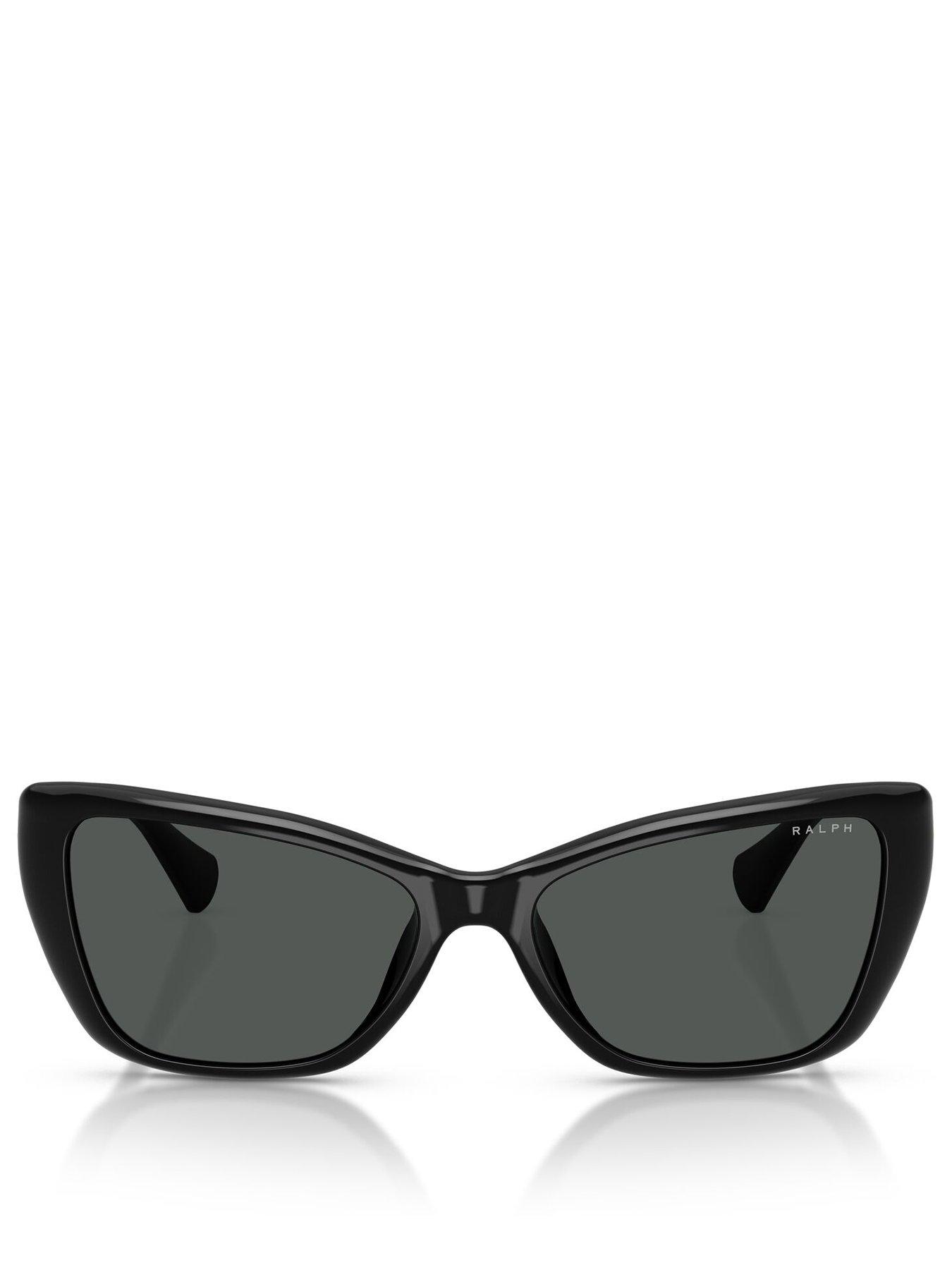 Image 3 of 4 of Ralph Cat Eye Sunglasses- Black