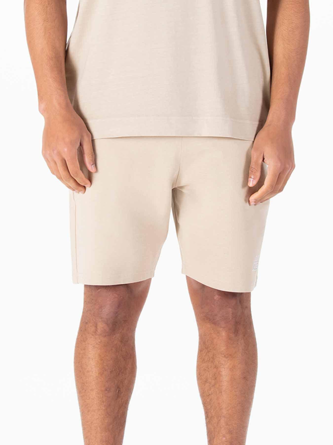 undefined Emory Logo Shorts - Beige