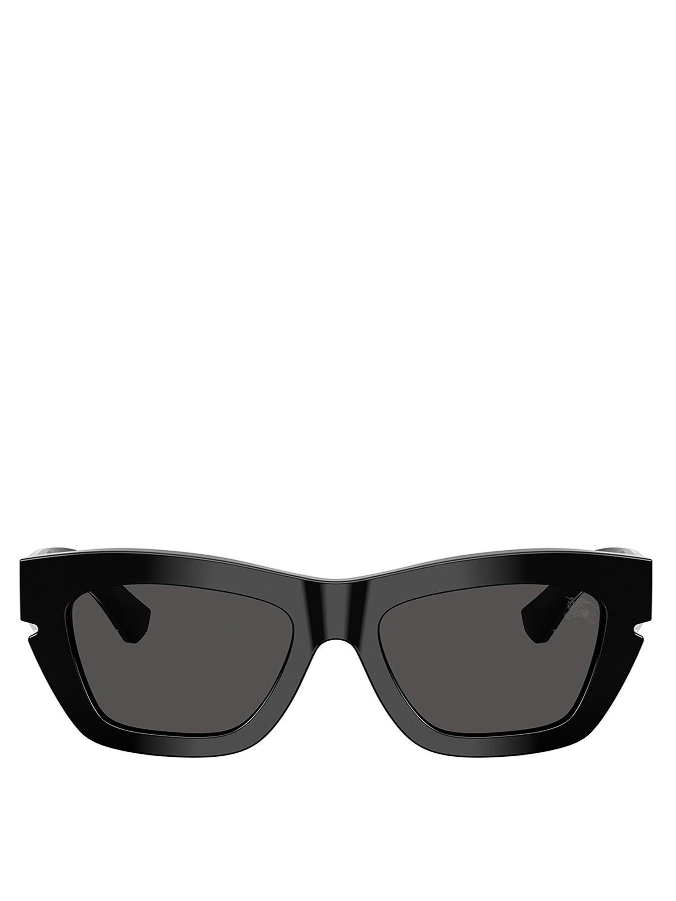  image of burberry-0be4454-irregular-sunglasses-black