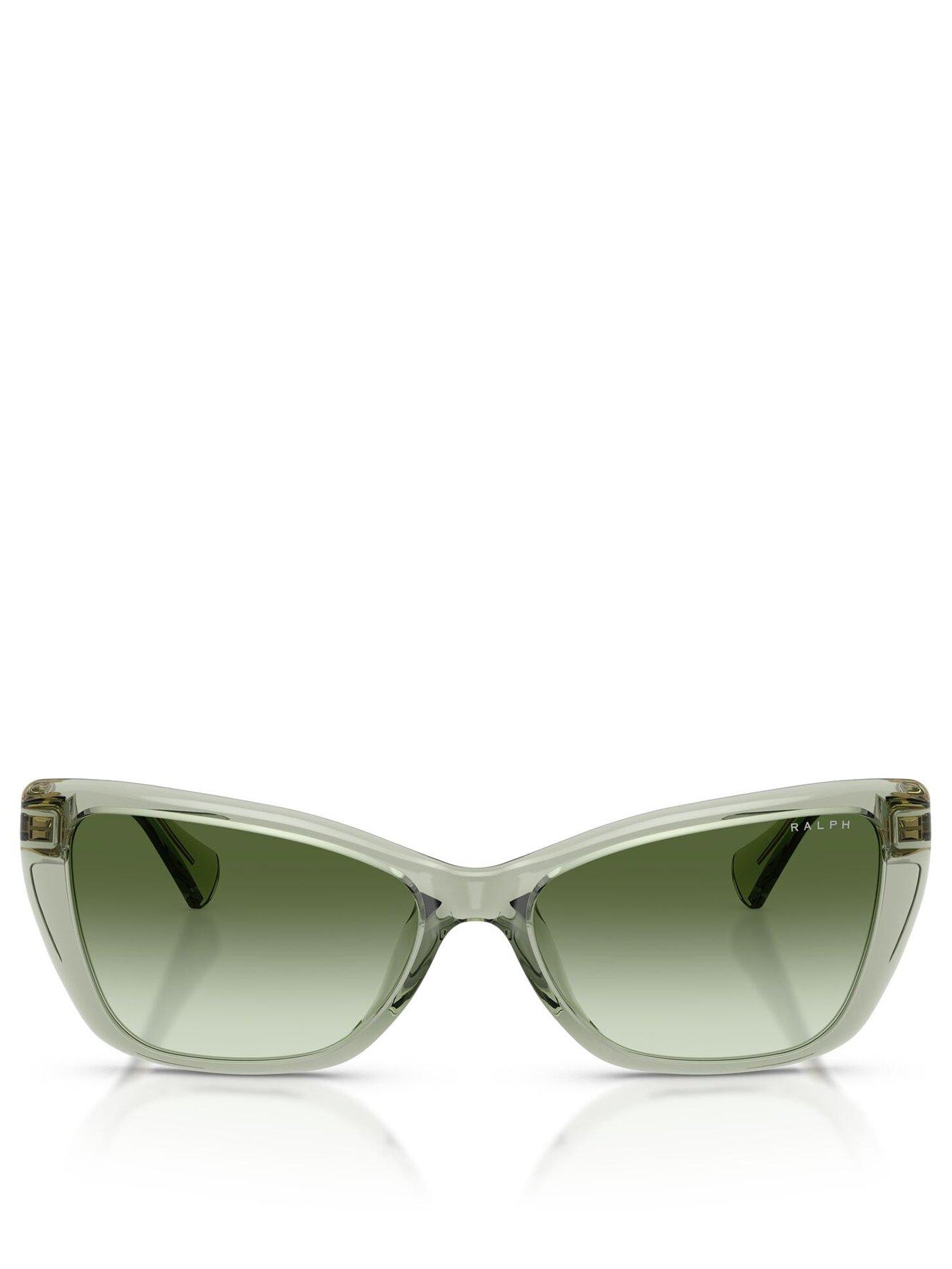 Image 3 of 4 of Ralph Cat Eye Sunglasses - Green