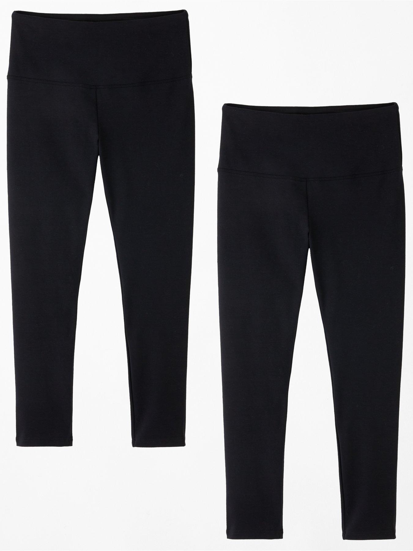 undefined 2 Pack Petite Confident Curve Legging - Black