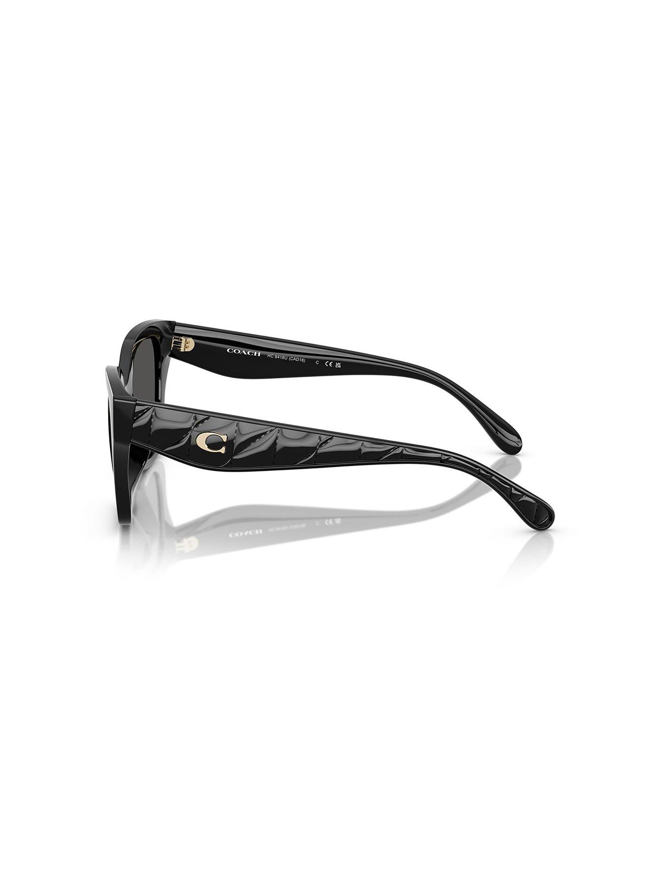 Image 2 of 4 of COACH Butterfly Sunglasses - Black