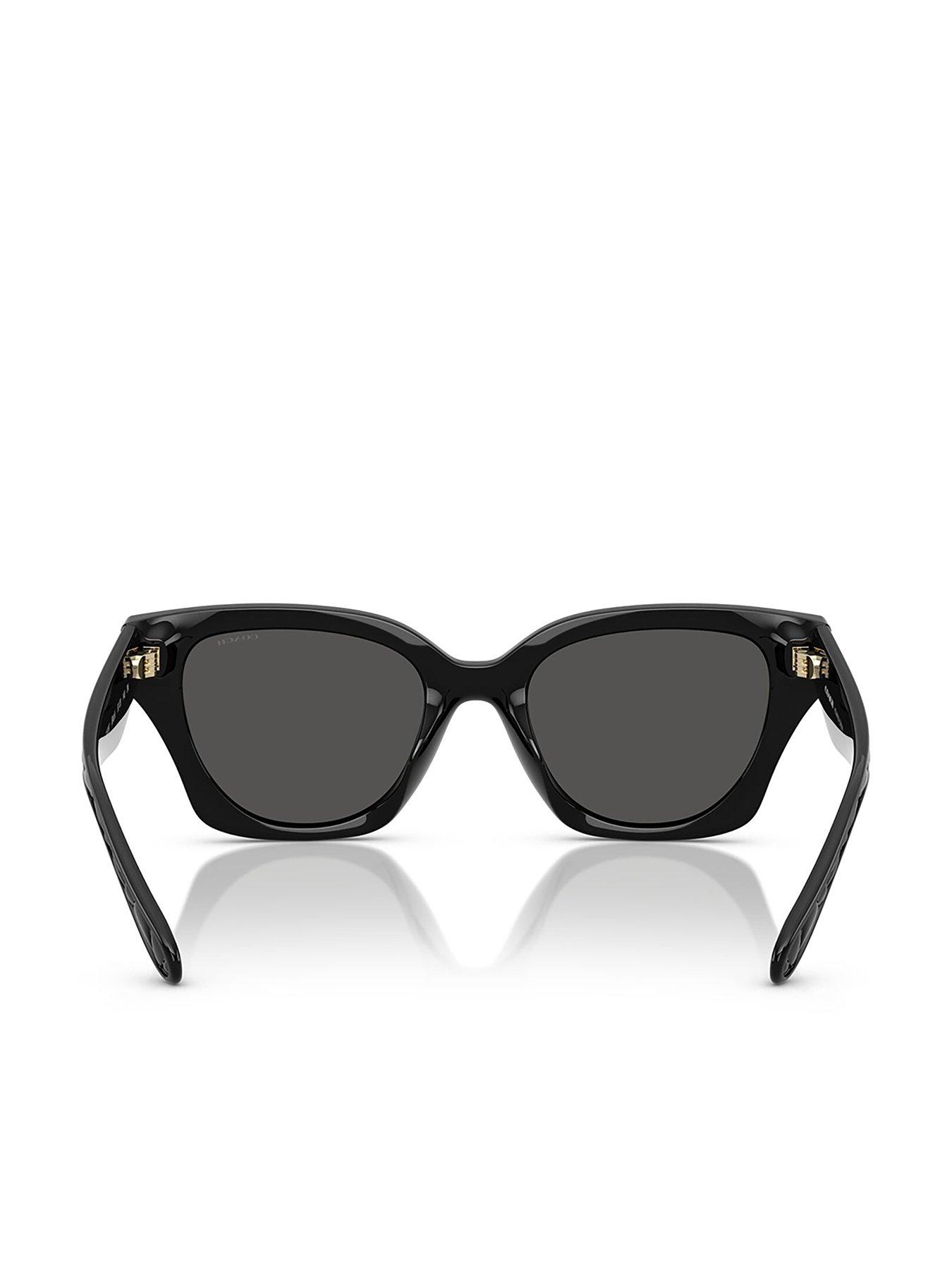 Image 4 of 4 of COACH Butterfly Sunglasses - Black