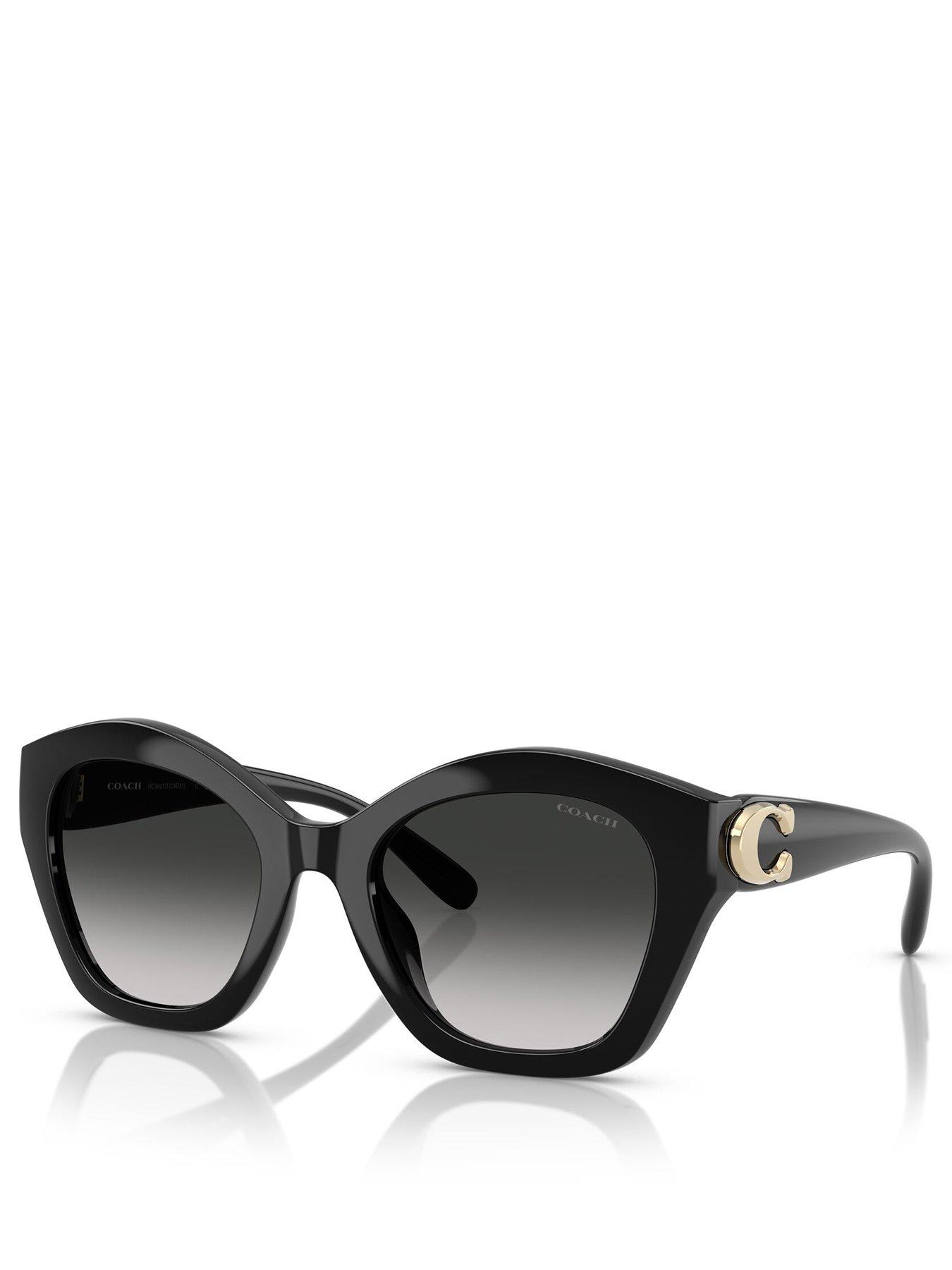 undefined 0Hc8421U Irregular Sunglasses - Black
