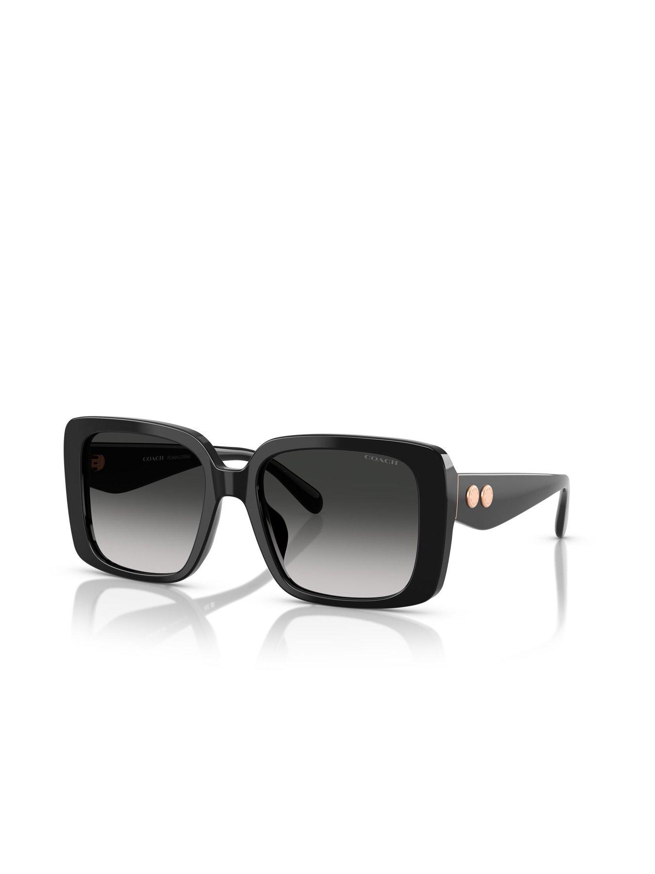 undefined 0Hc8424U Square Sunglasses - Black