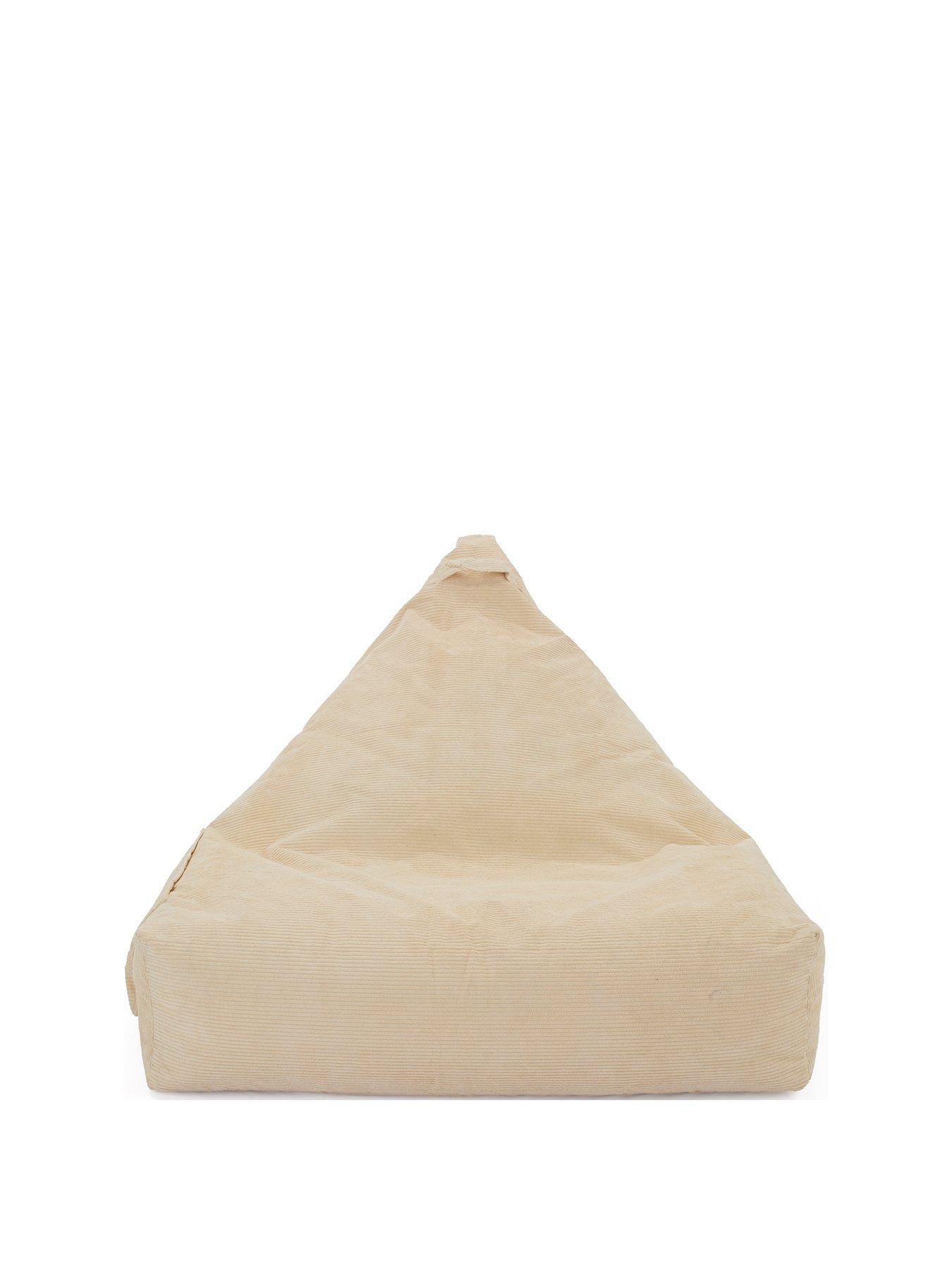 Image 2 of 6 of KAIKOO Large Tripod Cord Chair- Cream