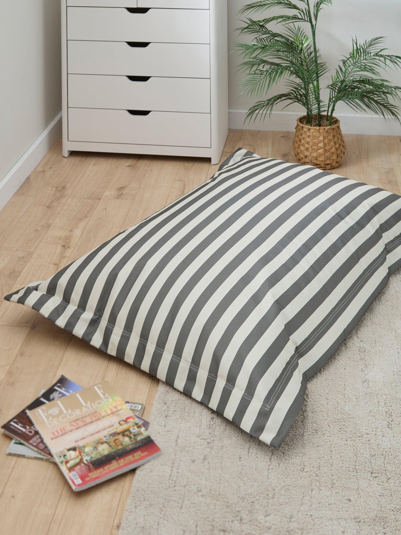 Image 1 of 5 of KAIKOO Indoor/outdoor Xl Floor Cushion- Khaki Grey
