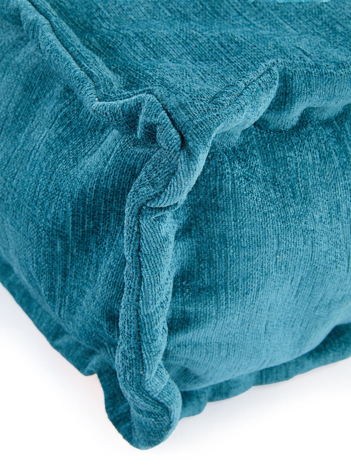 Image 6 of 6 of KAIKOO Hand Quilted Lounger Chair-teal