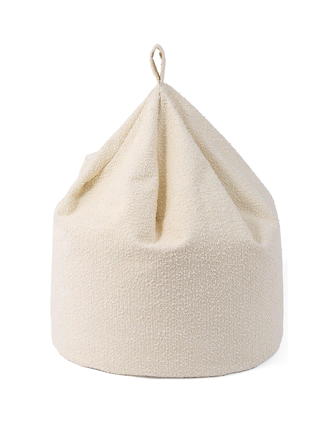 Image 2 of 5 of KAIKOO Boucle Beanbag- Cream