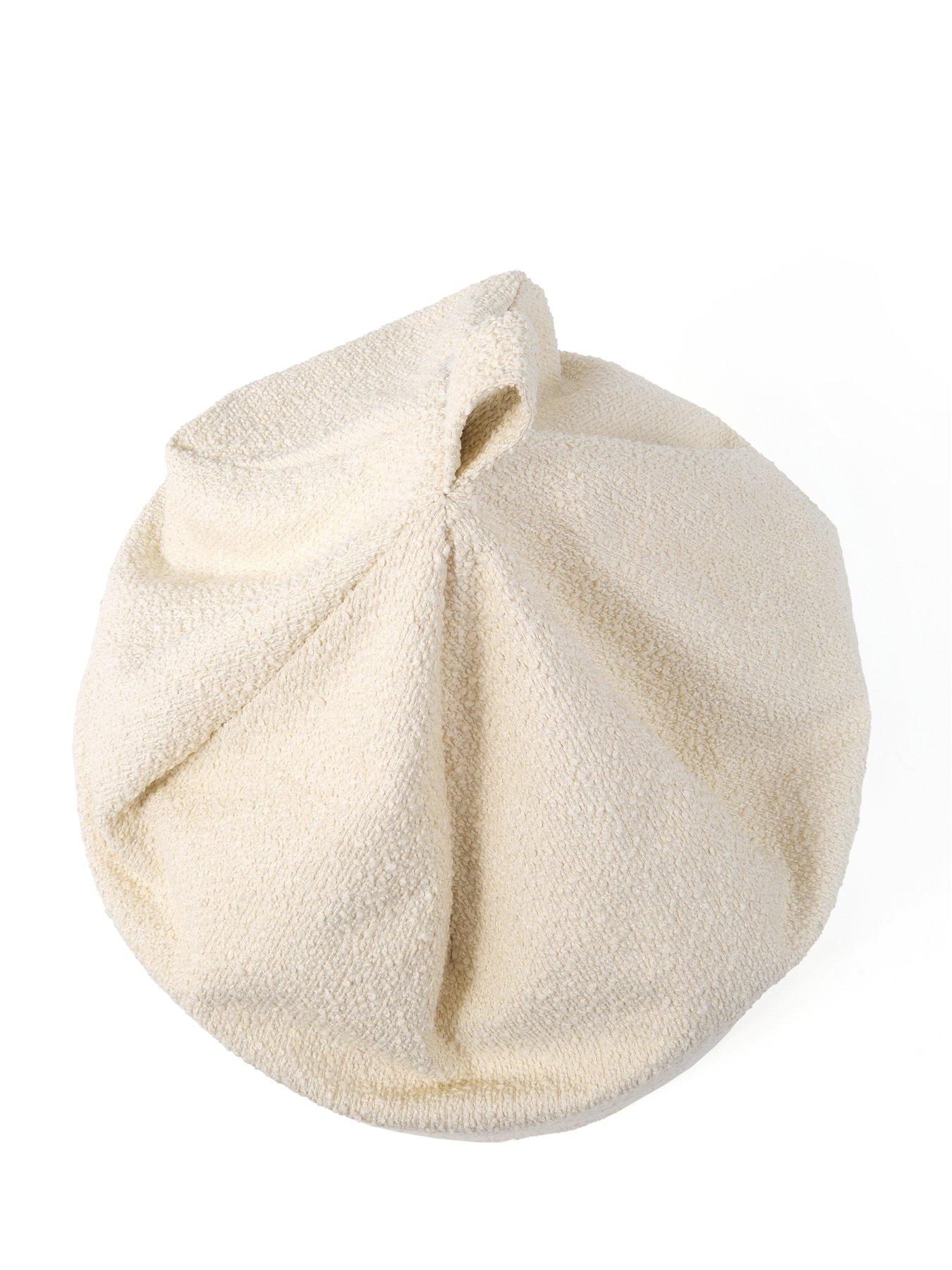 Image 5 of 5 of KAIKOO Boucle Beanbag- Cream