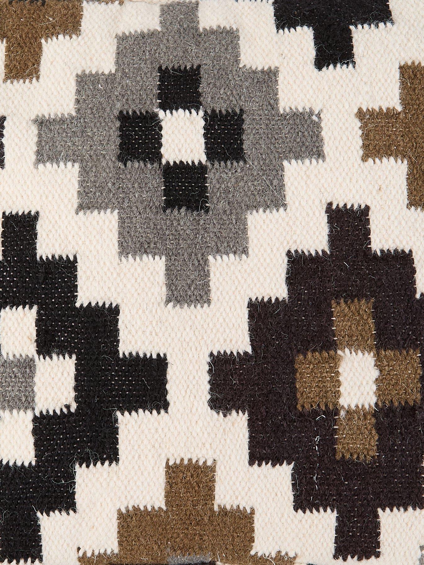 Image 4 of 4 of KAIKOO Wool Ikat Cube