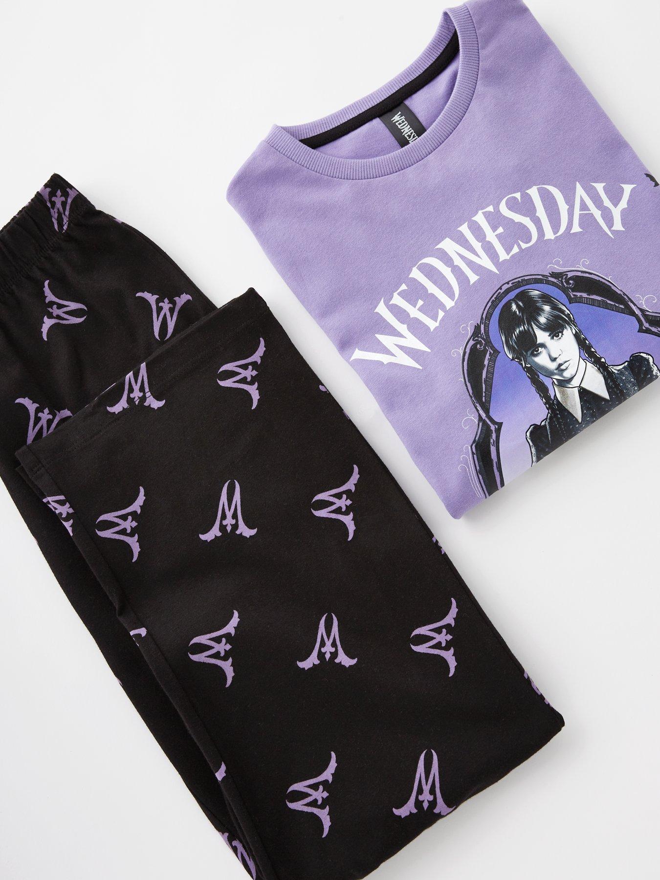 Image 4 of 4 of Wednesday Long Sleeve Pyjamas - Purple