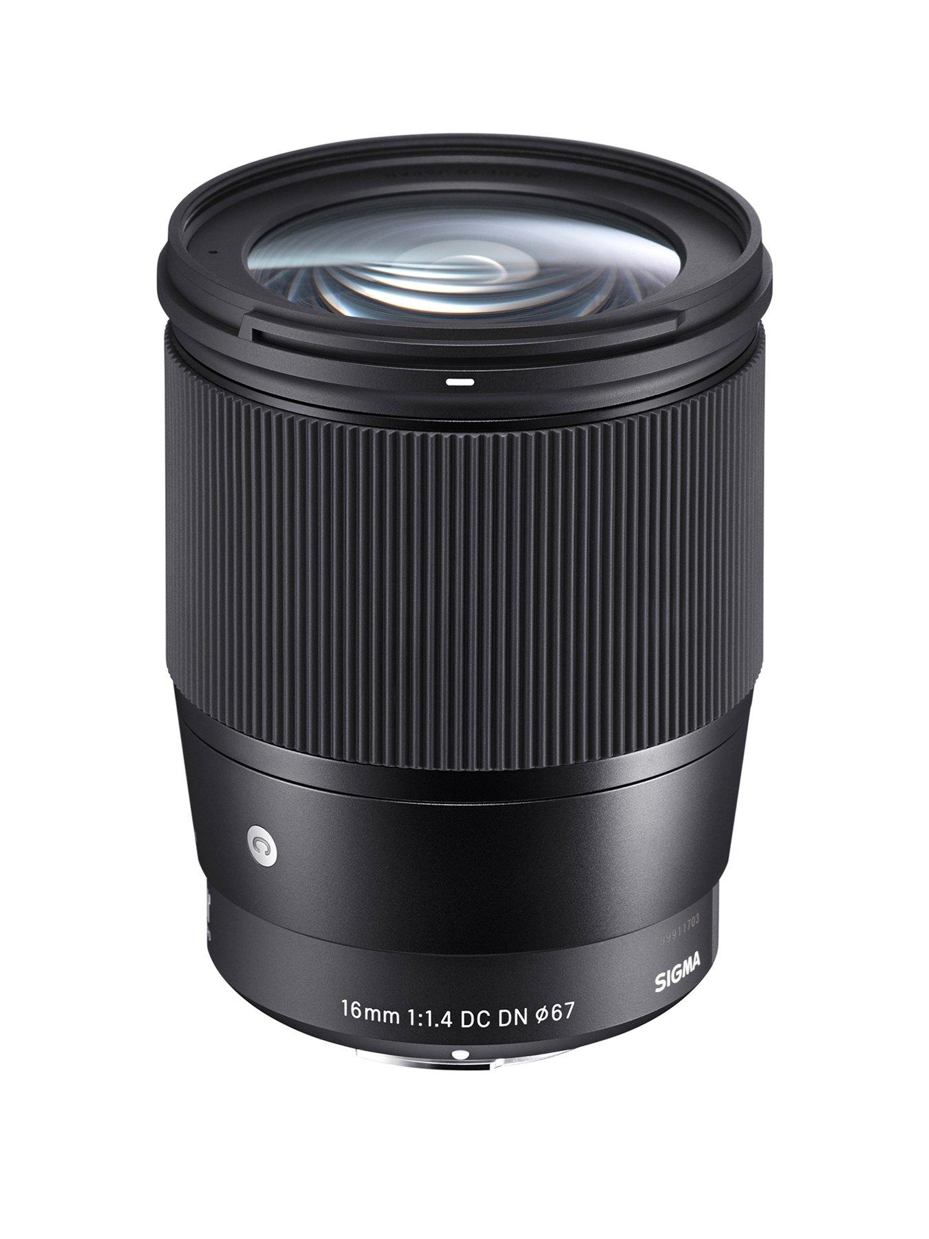 Sigma 16mm f/1.4 DC DN C Lens - Fujifilm X Mount