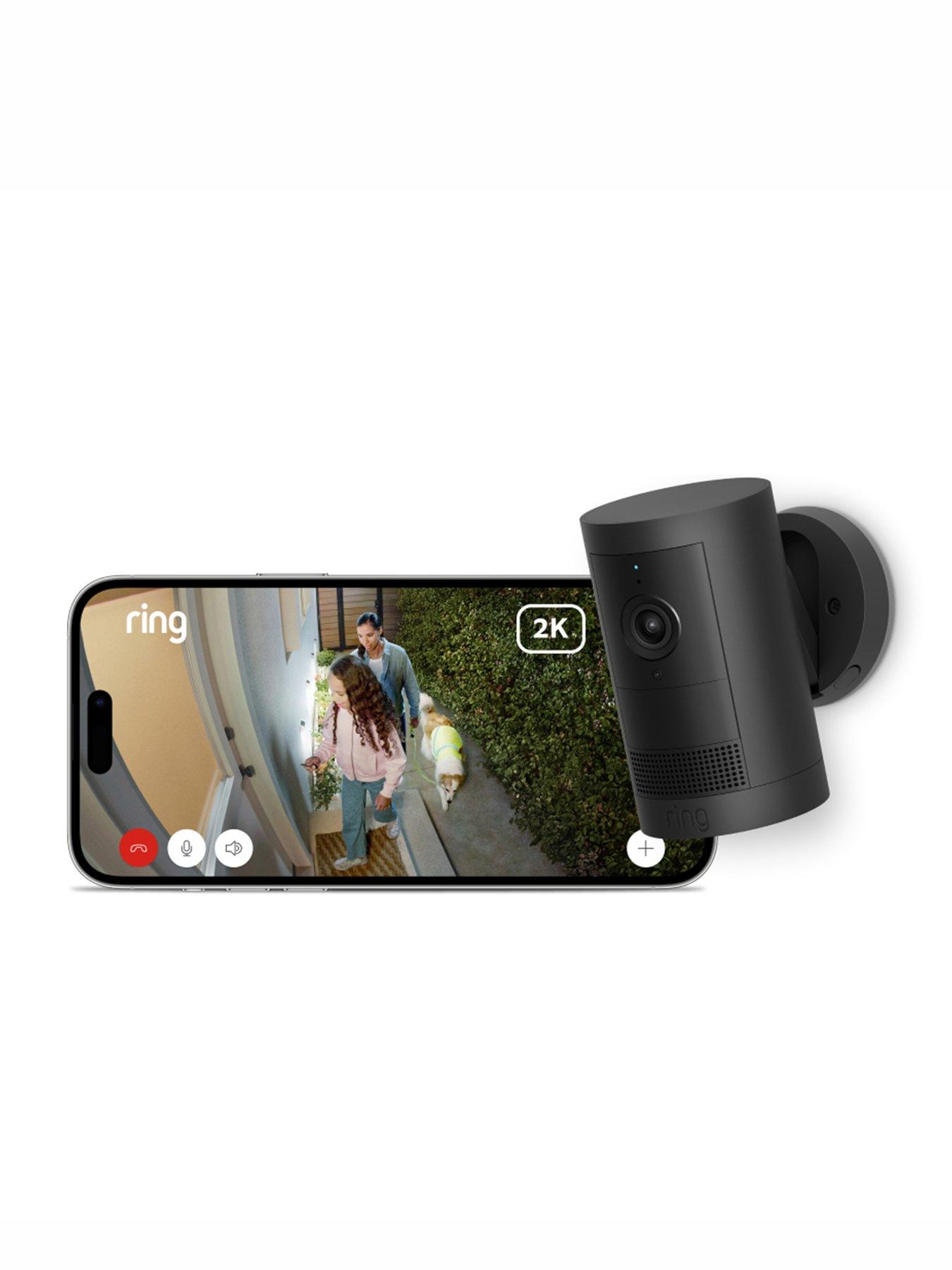 Image 2 of 7 of RING Outdoor Cam Plus Battery with 2k Video Smart Camera - Black