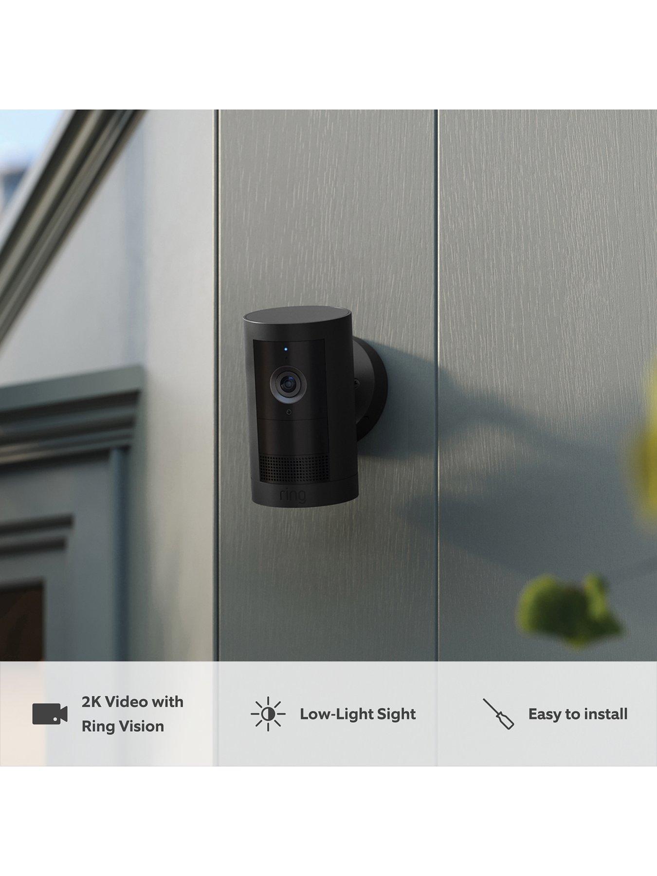 Image 3 of 7 of RING Outdoor Cam Plus Battery with 2k Video Smart Camera - Black