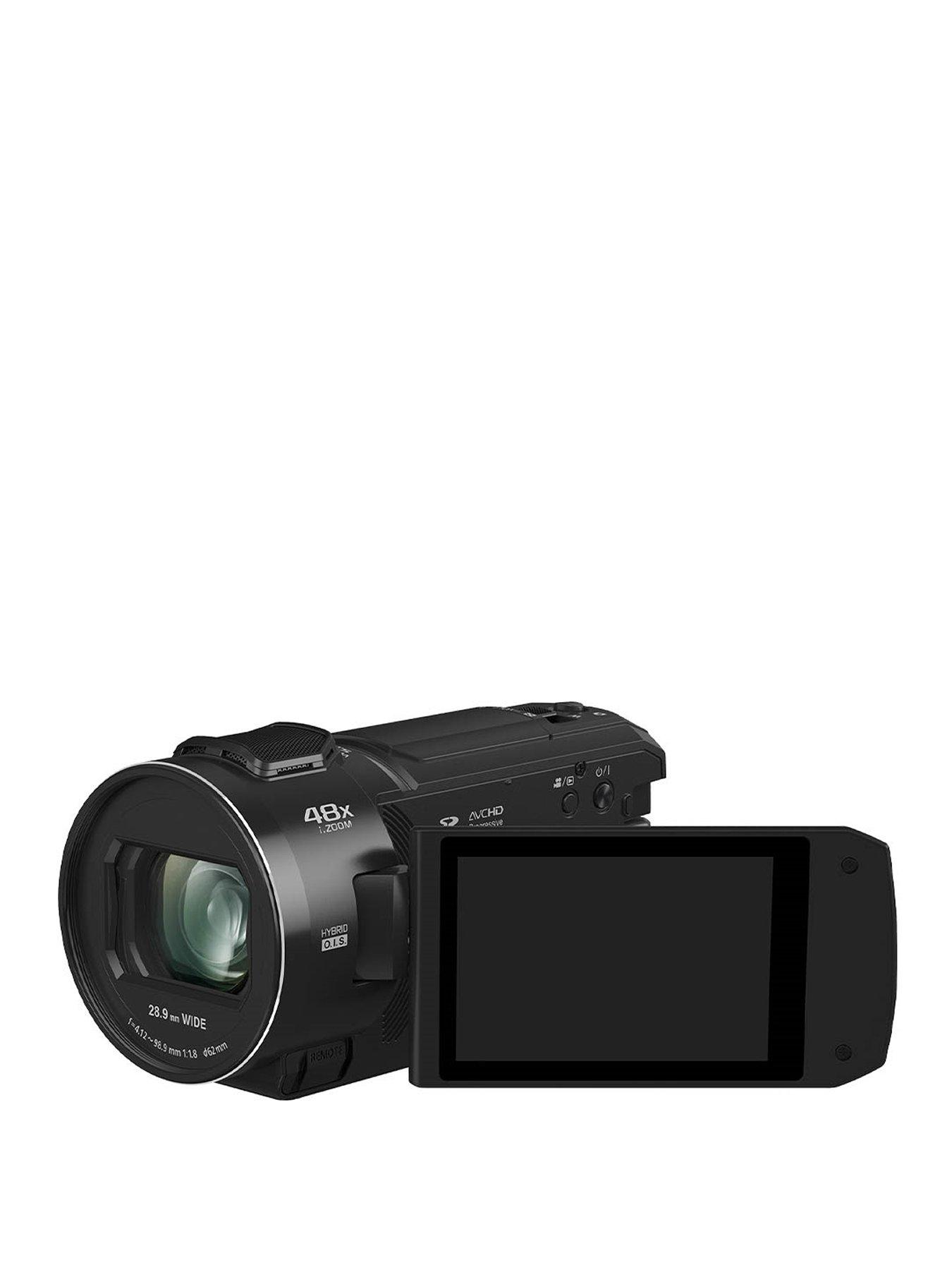  image of panasonic-hc-v900-full-hd-camcorder-with-24x-optical-zoom-3-lcd-sdsdhcsdxc-compatibility-black