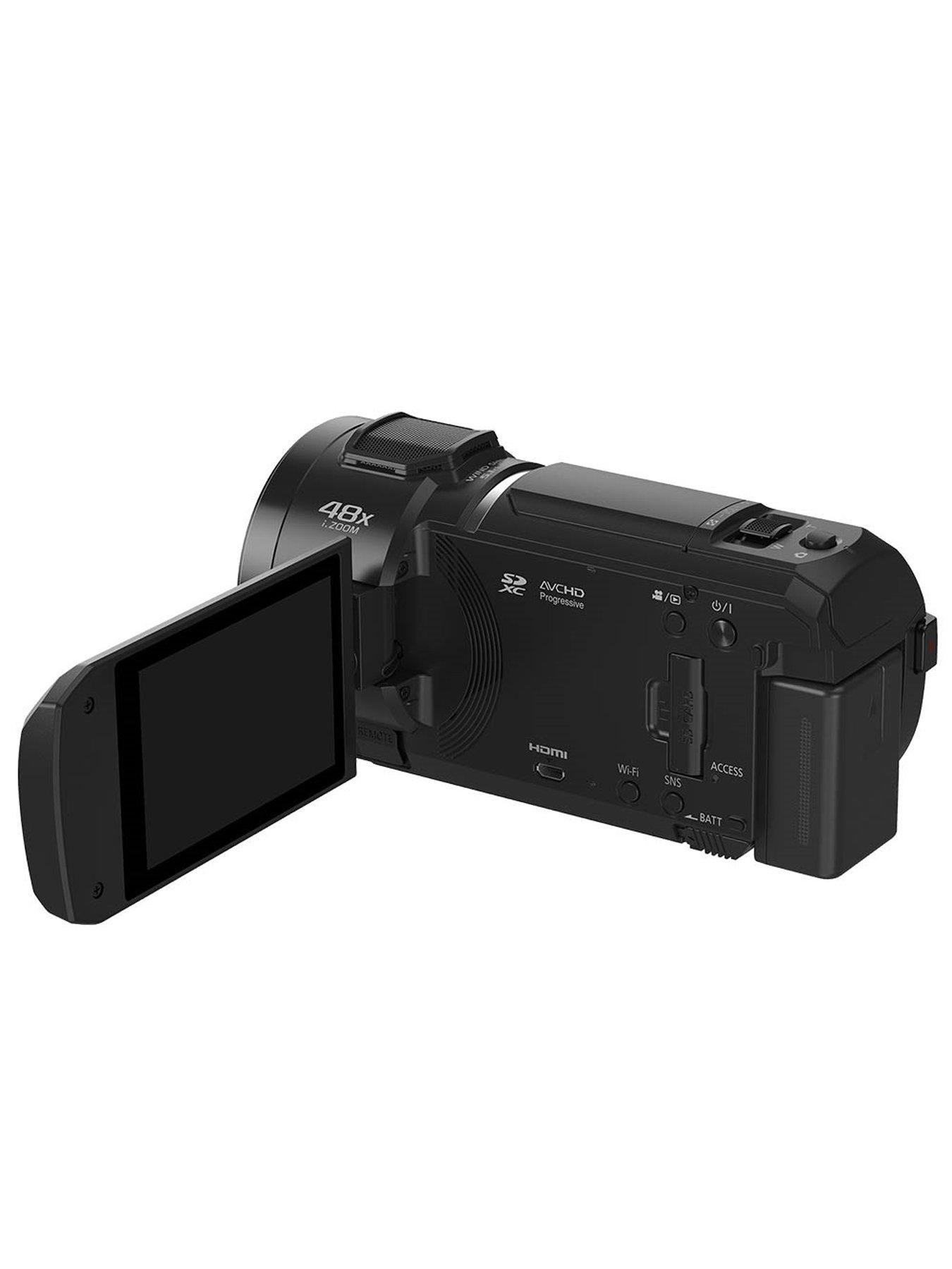  image of panasonic-hc-v900-full-hd-camcorder-with-24x-optical-zoom-3-lcd-sdsdhcsdxc-compatibility-black