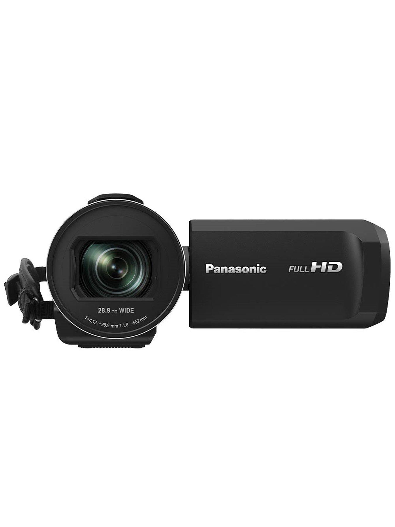  image of panasonic-hc-v900-full-hd-camcorder-with-24x-optical-zoom-3-lcd-sdsdhcsdxc-compatibility-black