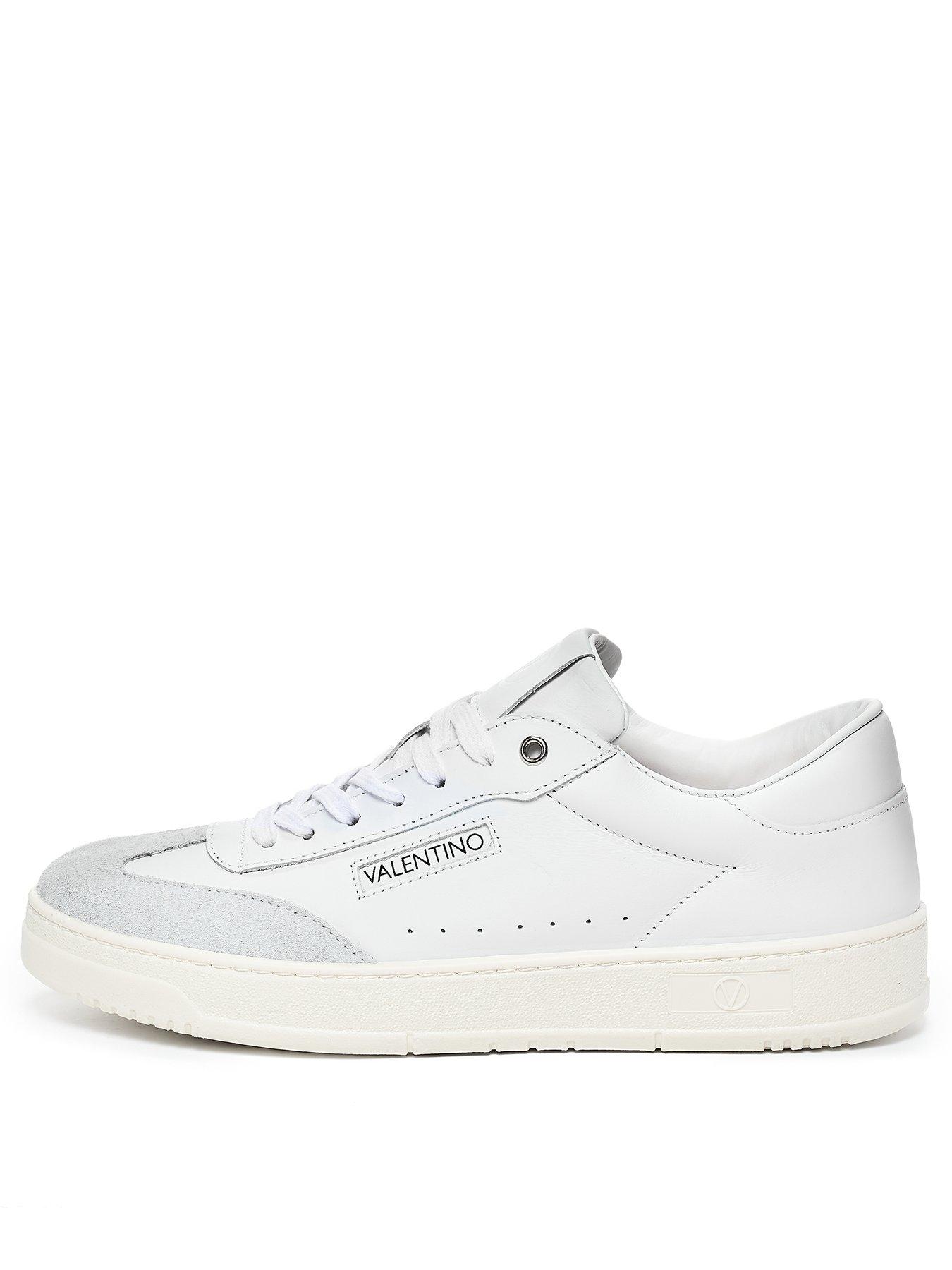 Valentino Saturno Lace-Up Trainers - White