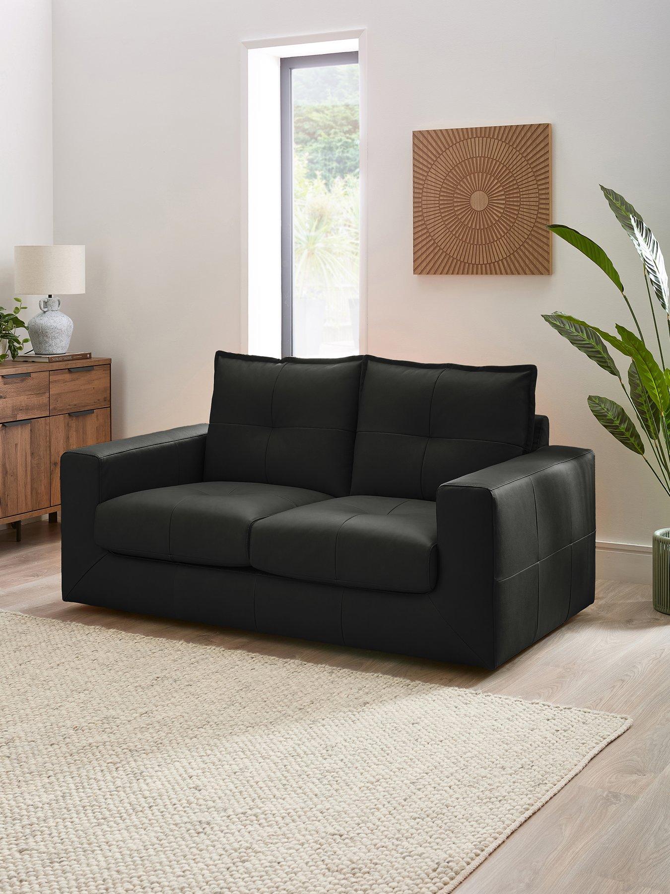 The Very Collection Tribeca Italian Leather 2 Seater Sofa