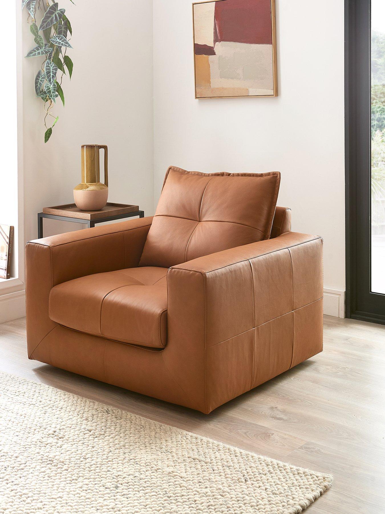 undefined Tribeca Leather Chair