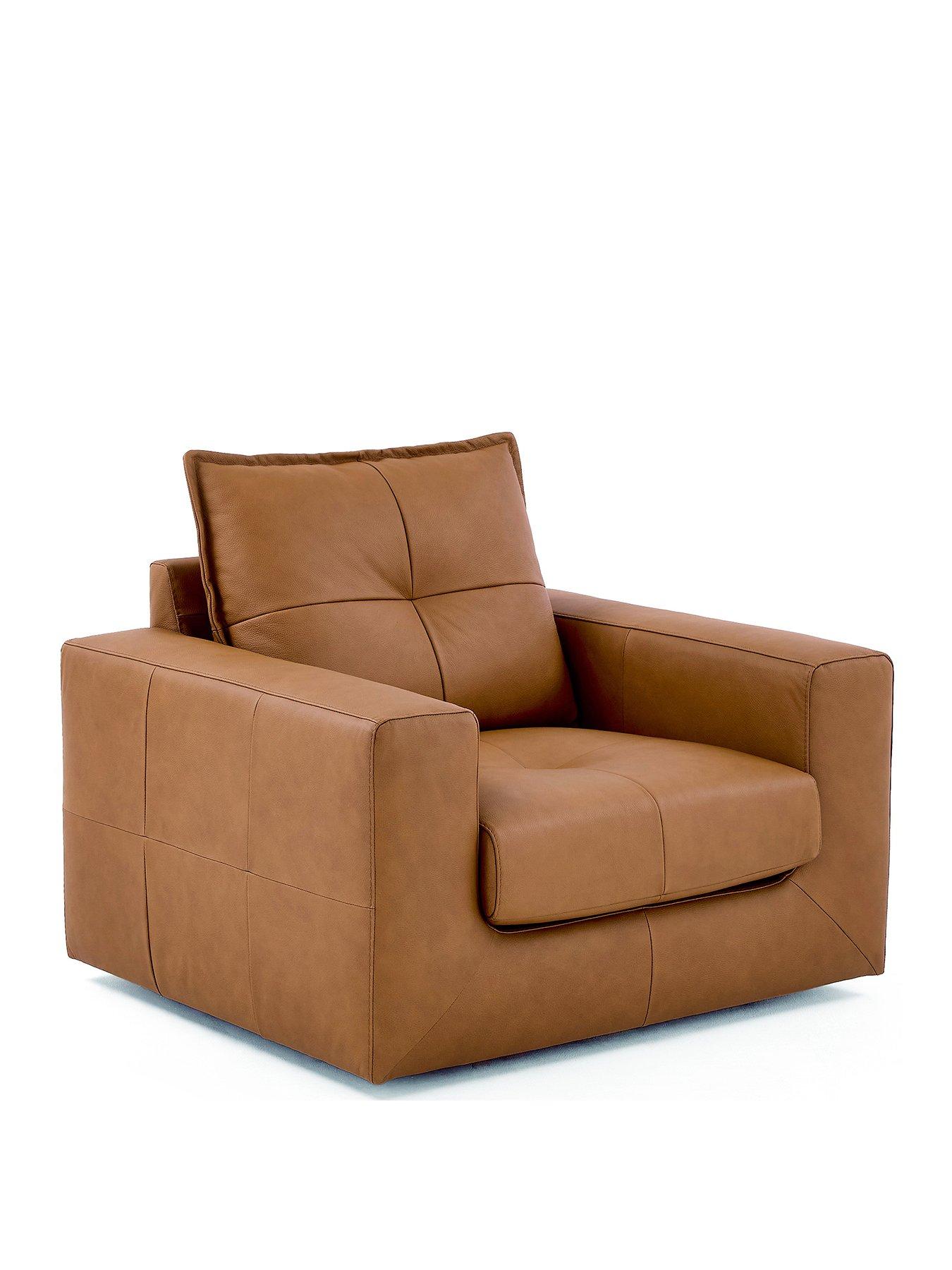 Image 3 of 6 of Very Home Tribeca Leather Armchair
