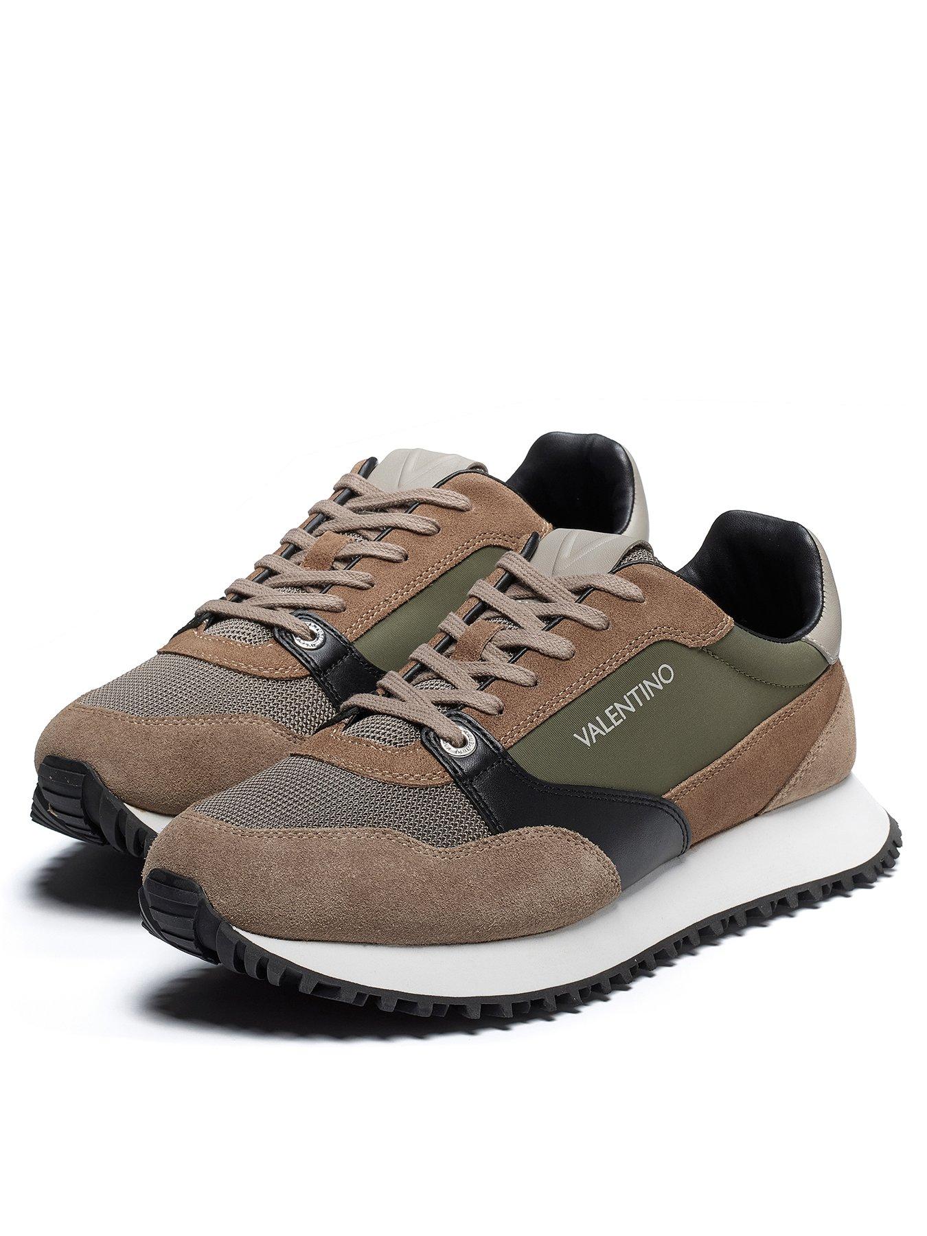  image of valentino-dred-lace-up-trainers-multi
