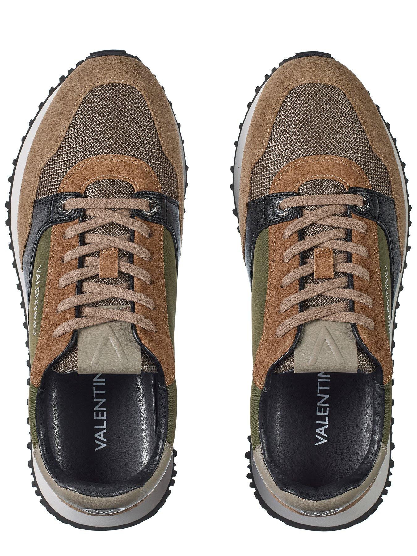  image of valentino-dred-lace-up-trainers-multi