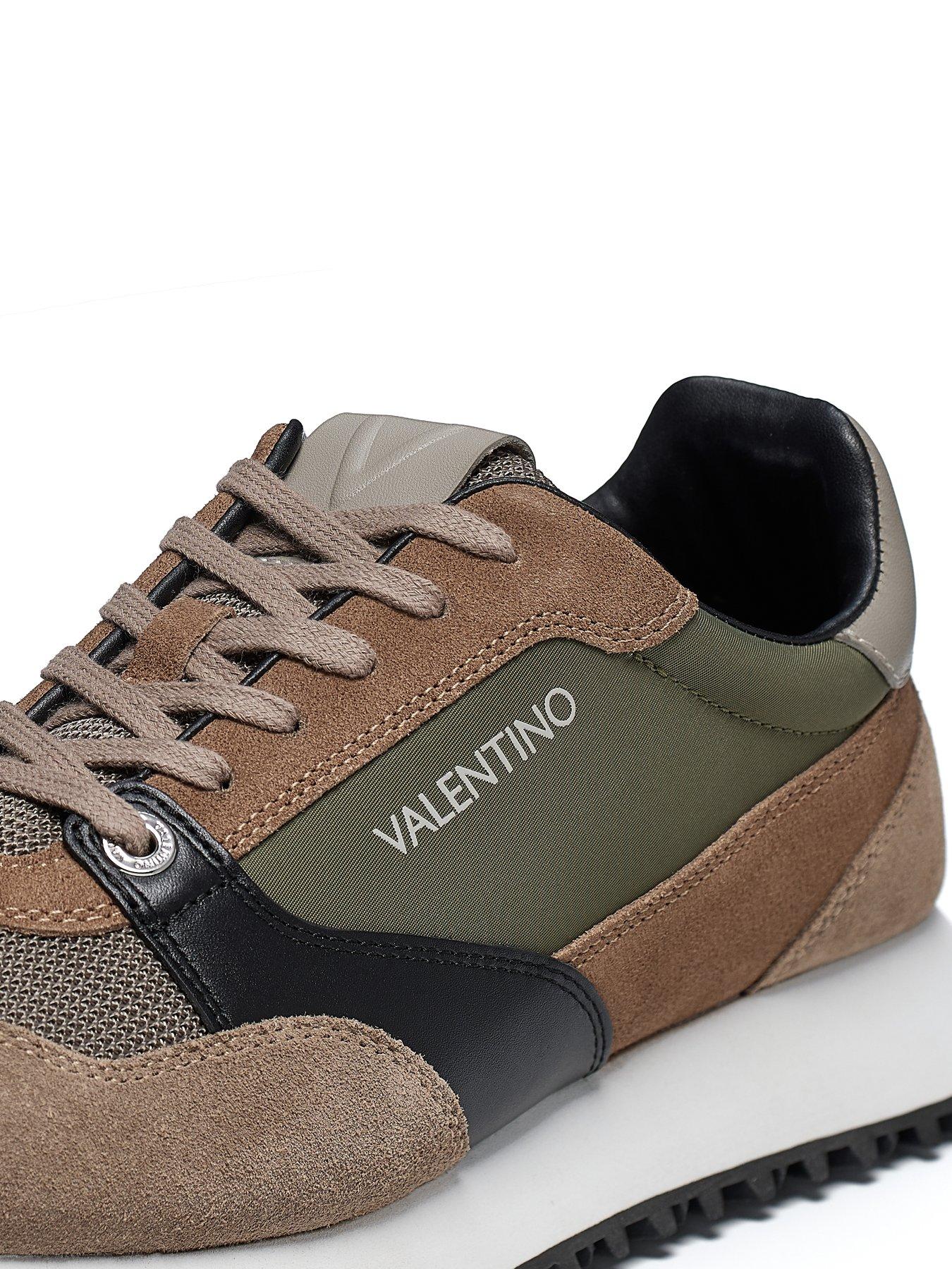  image of valentino-dred-lace-up-trainers-multi