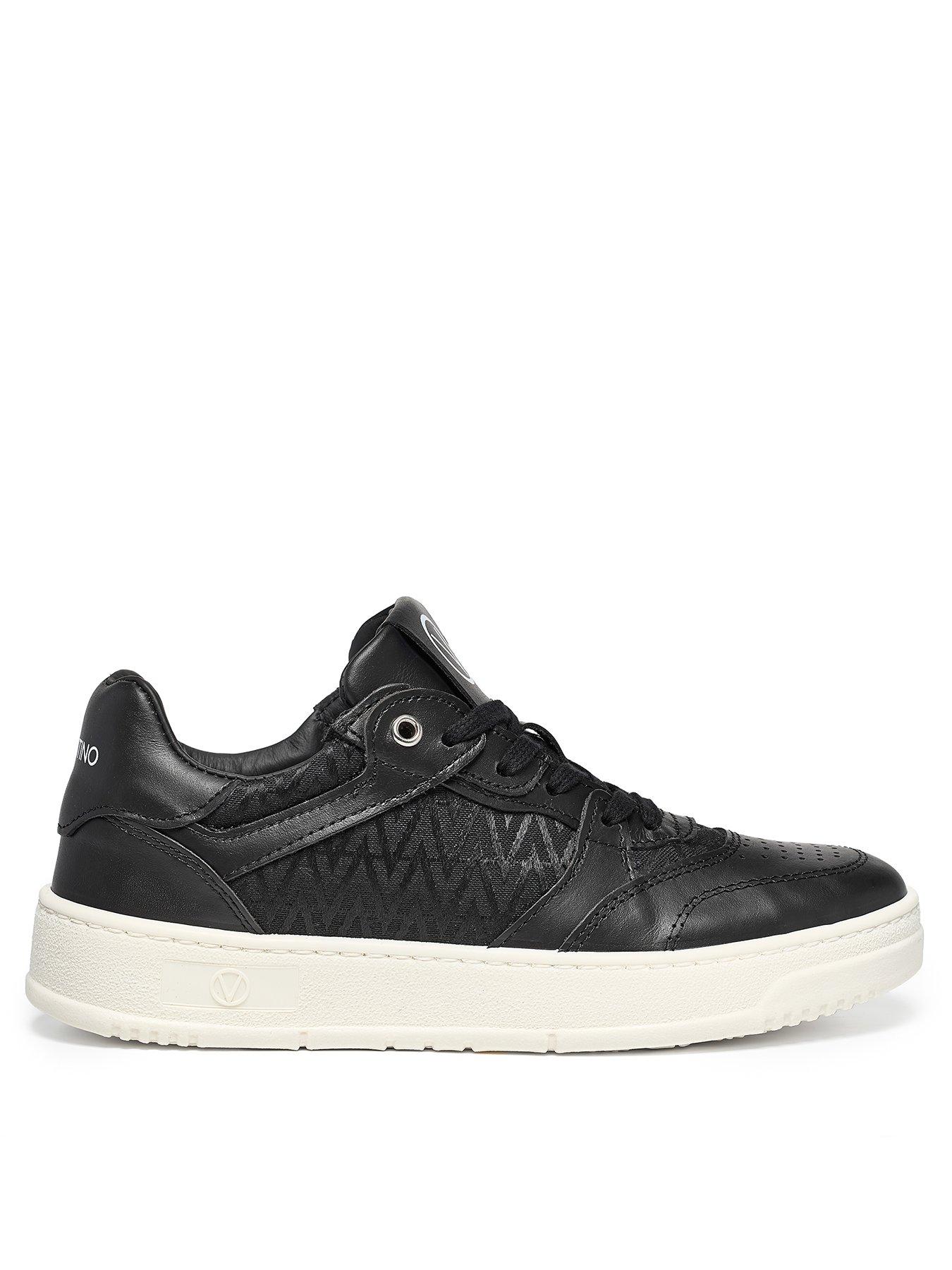 valentino-plutone-lace-up-trainers-black