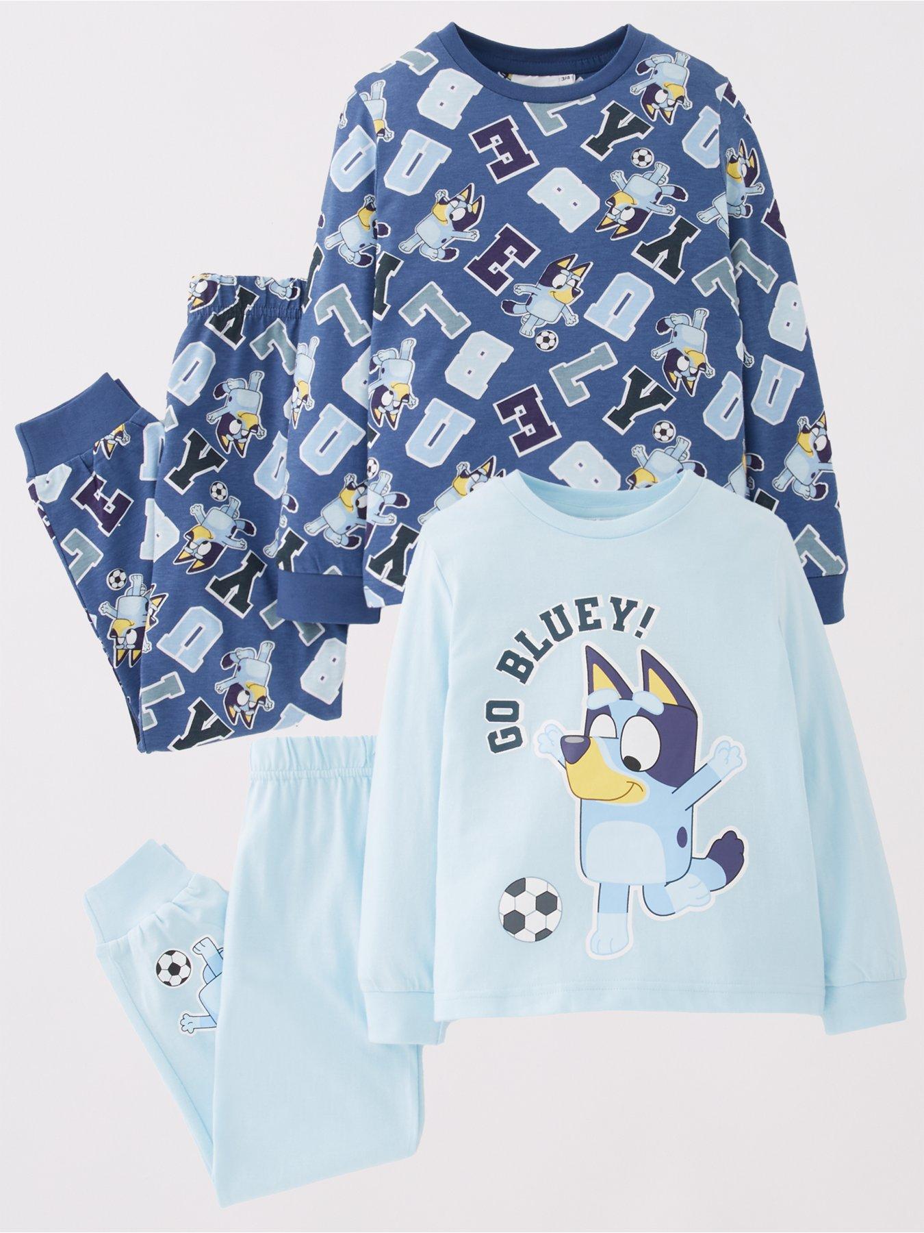 undefined Bluey 2 Pack Long Sleeve Pyjama Set - Multi