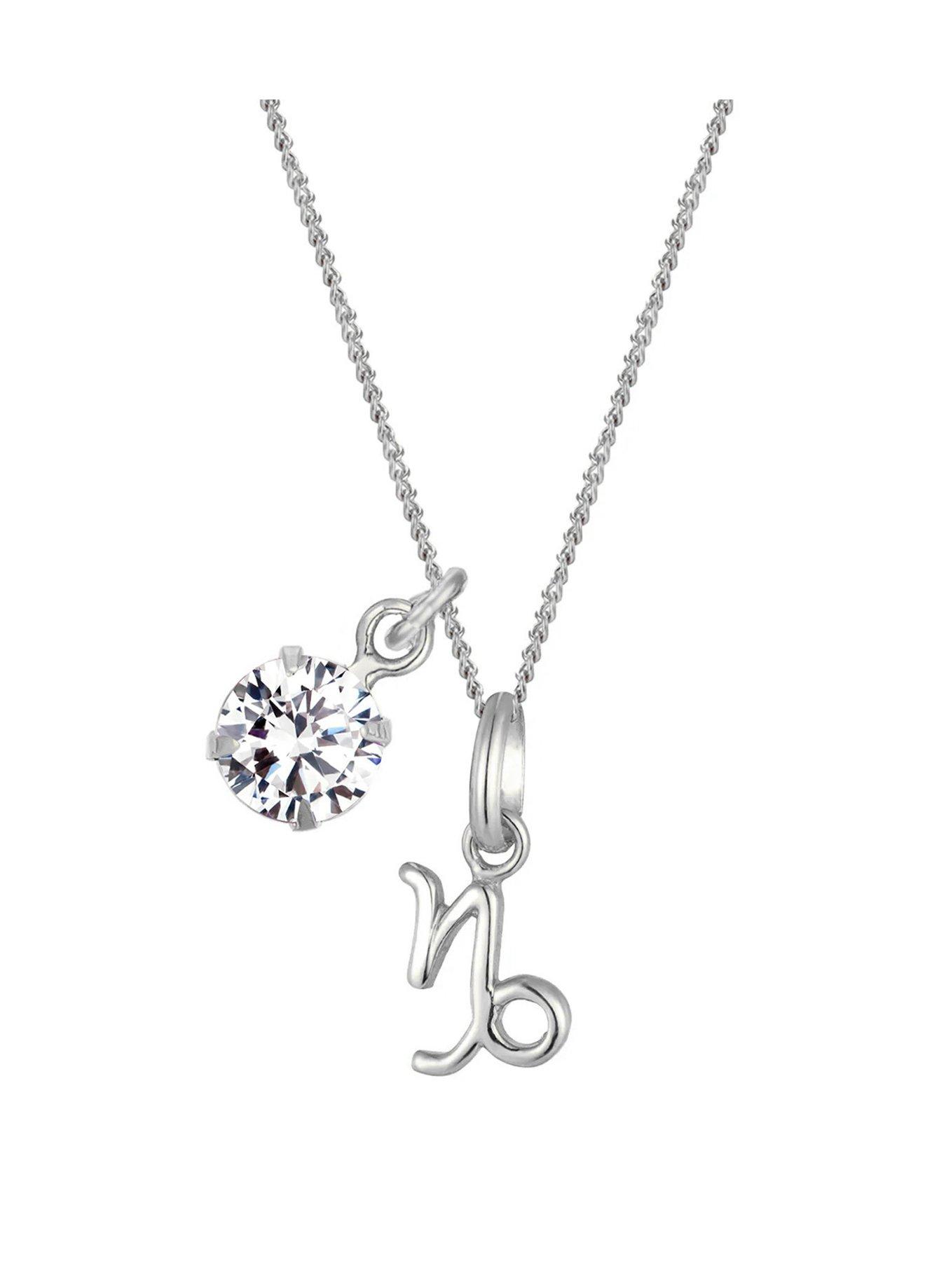 the-love-collection-sterling-silver-zodiac-sign-and-white-cz-charm-necklace