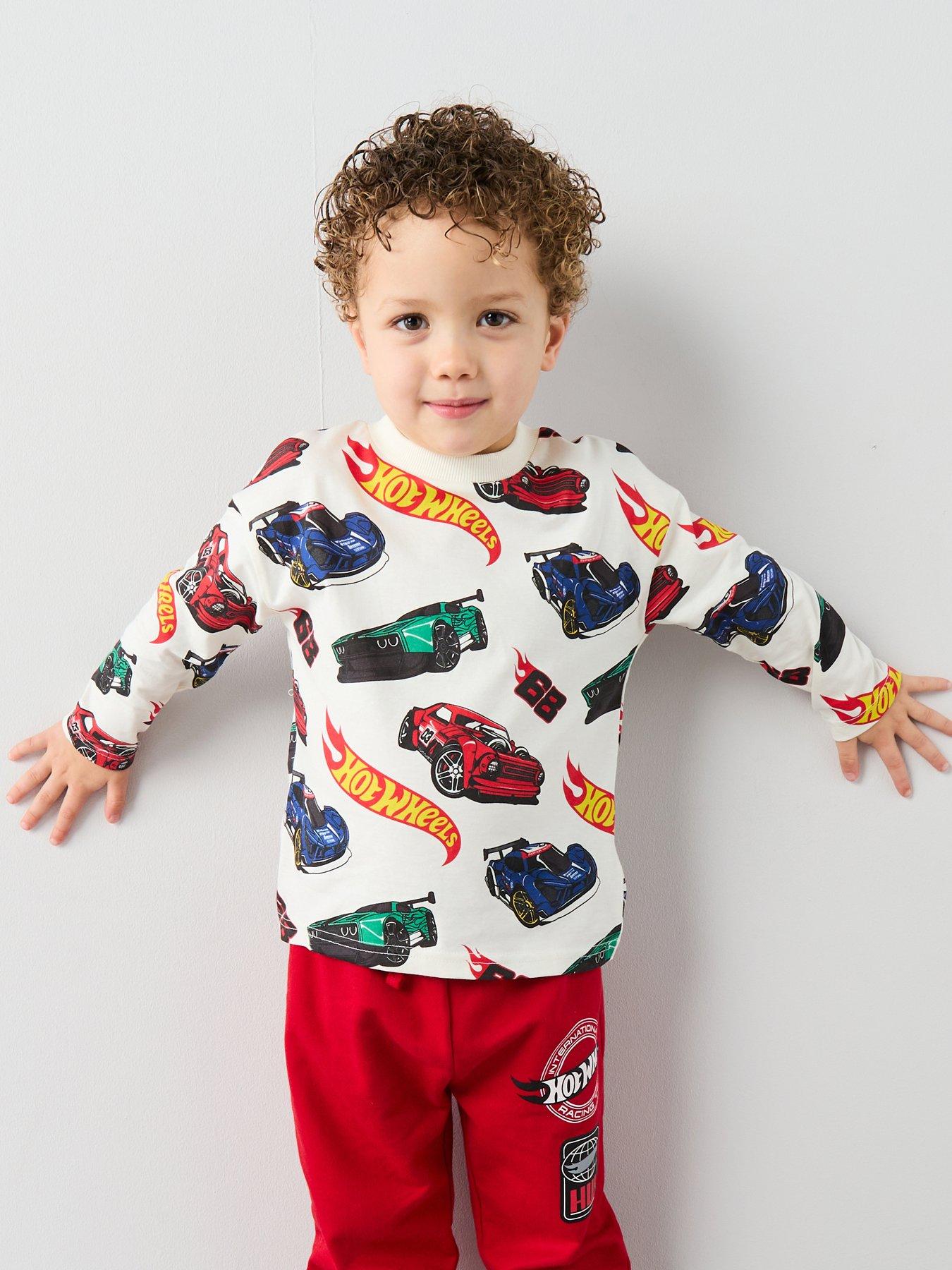 Hot Wheels Cars T-Shirt - Cream