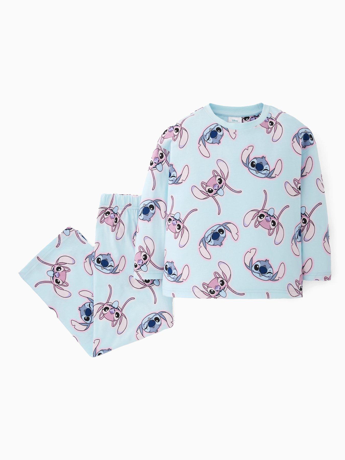 Image 3 of 5 of The Very Collection Disneys Lilo &amp; Stitch 2 Pack Long Sleeve Pyjama Set - Multi
