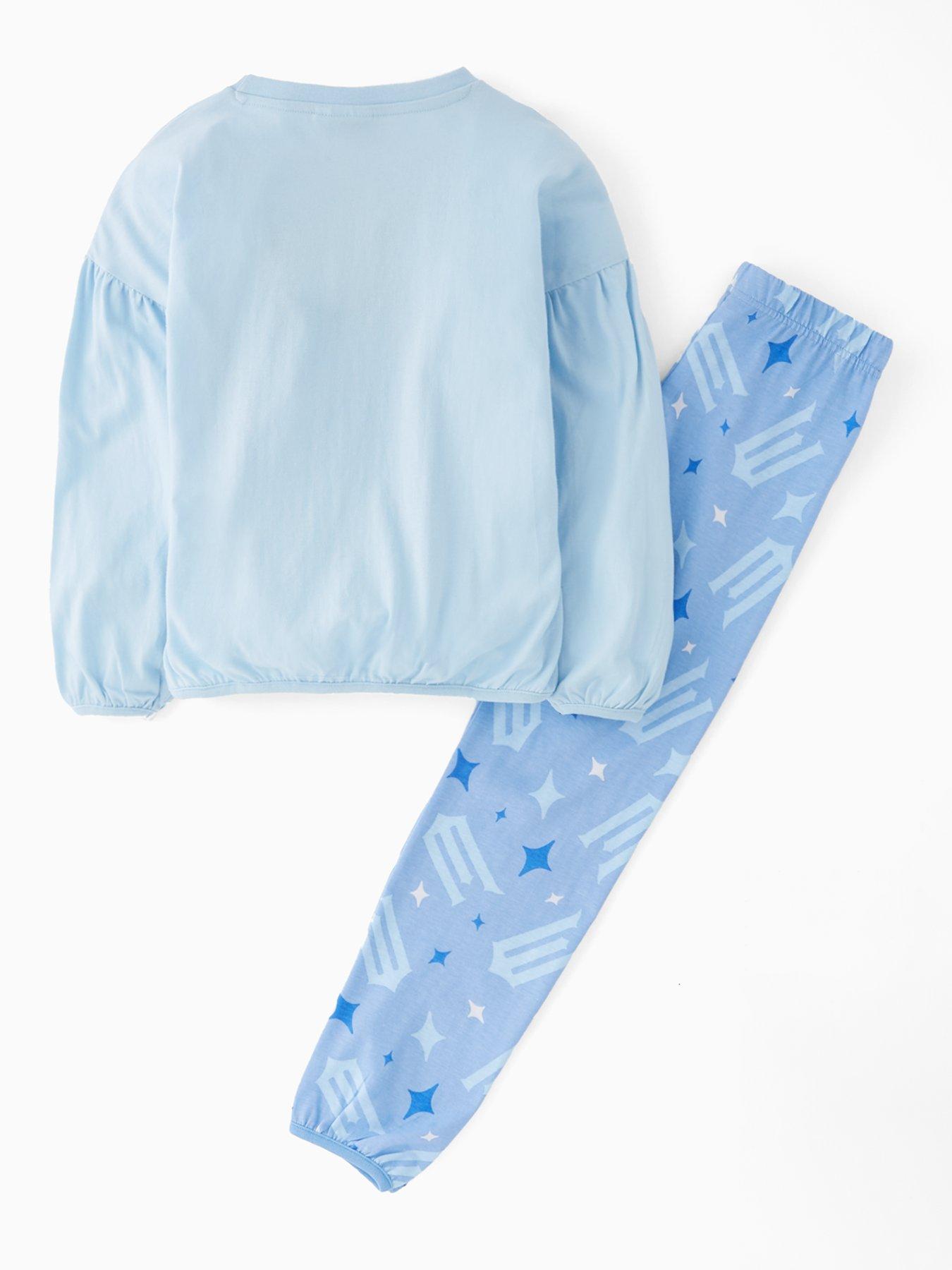 Image 2 of 4 of Wicked Glinda Long Sleeve Pyjama Set - Blue