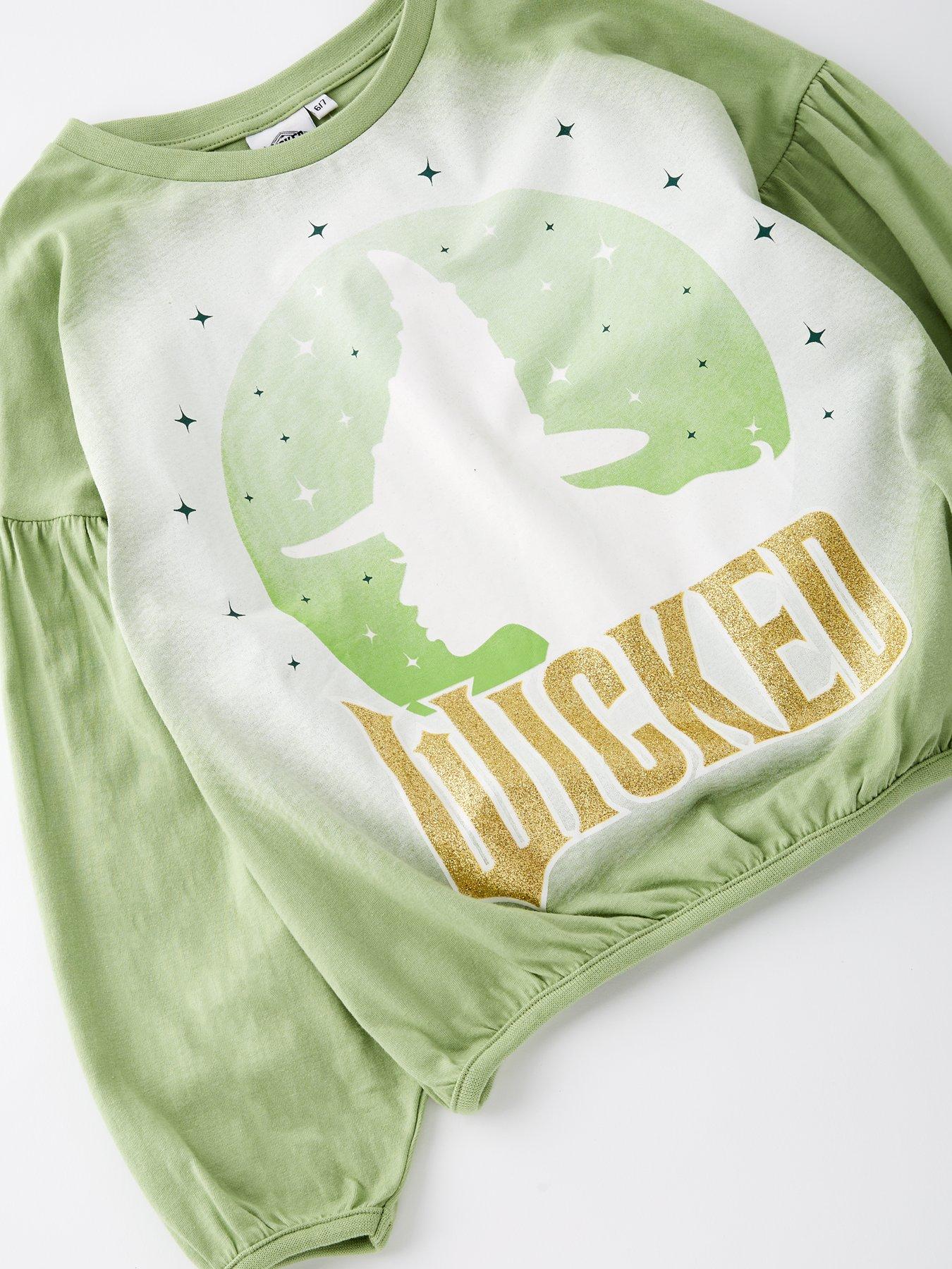 Image 4 of 4 of Wicked Glinda Long Sleeve Pyjama Set - Blue