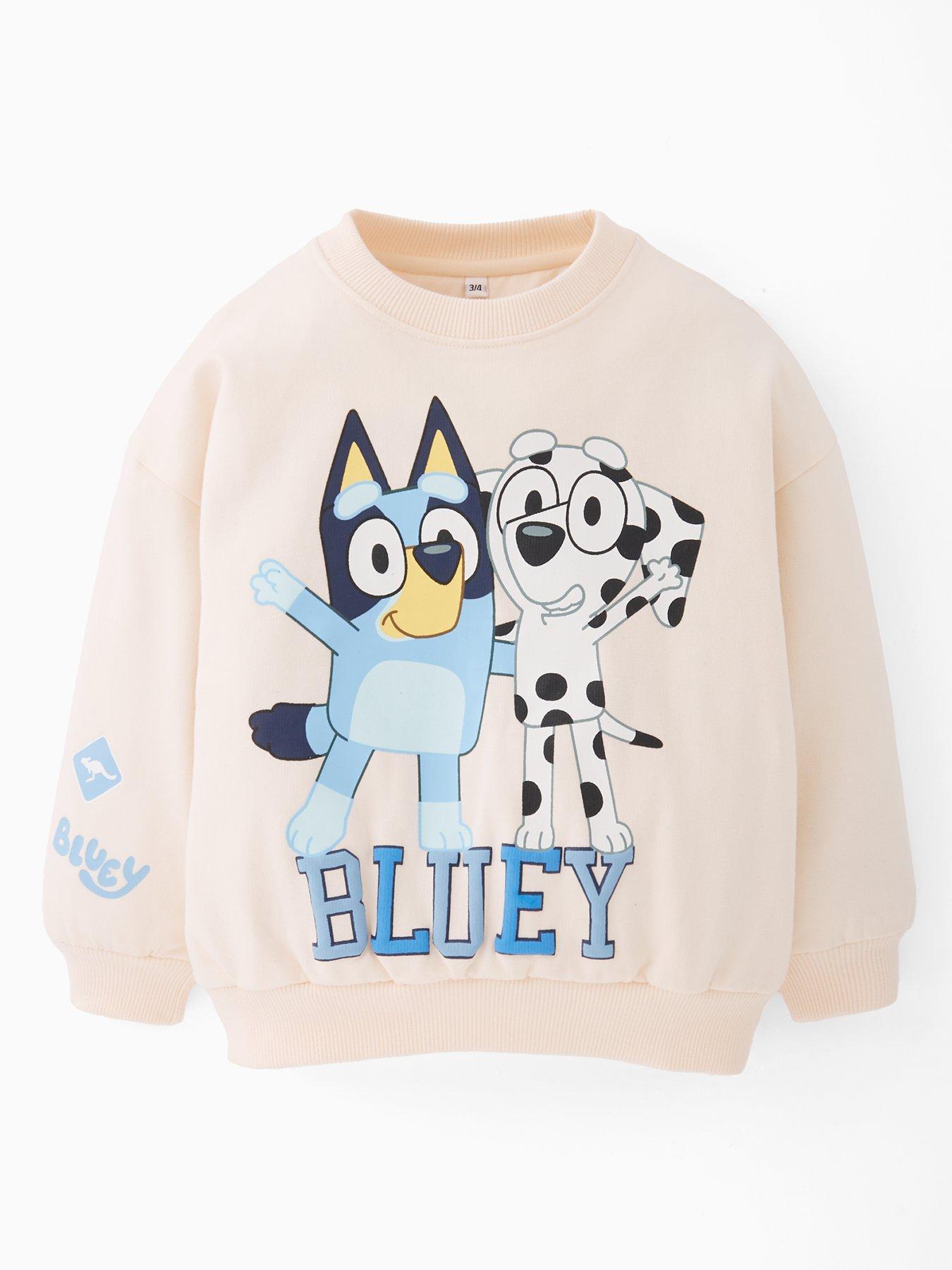 Bluey And Chloe Sweatshirt - Cream