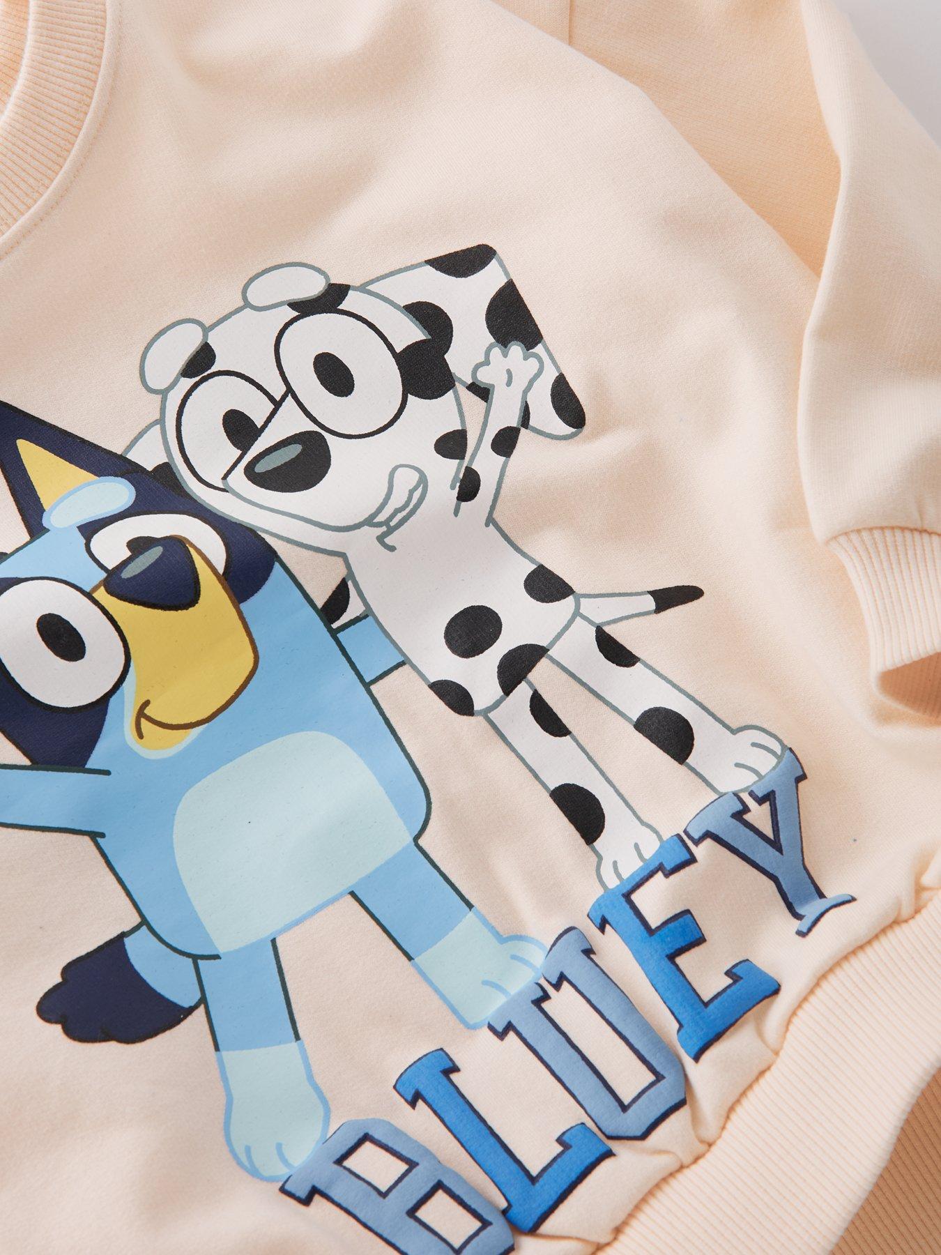 Image 3 of 4 of The Very Collection Bluey And Chloe Sweatshirt - Cream