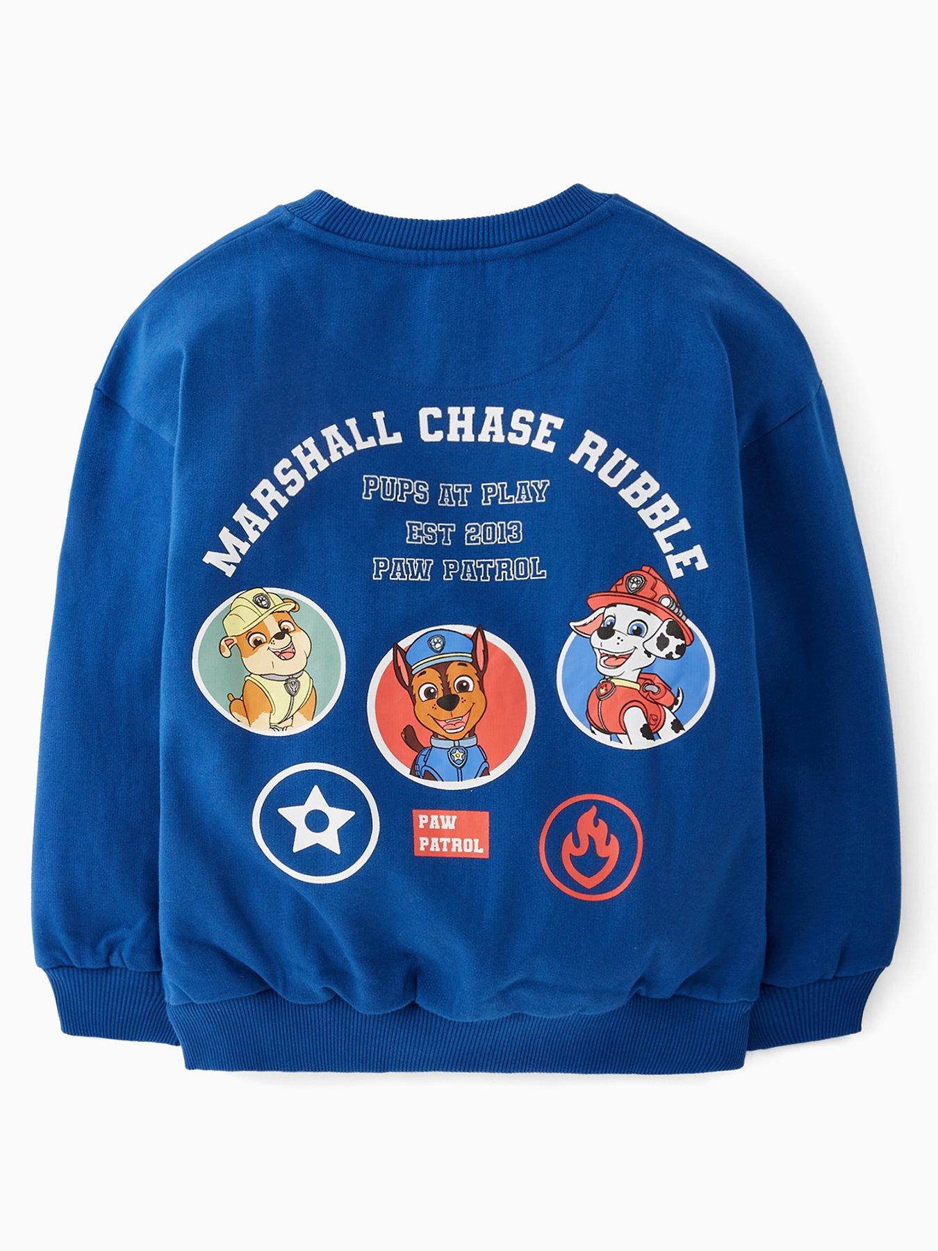 Paw Patrol Back Print Sweatshirt - Navy