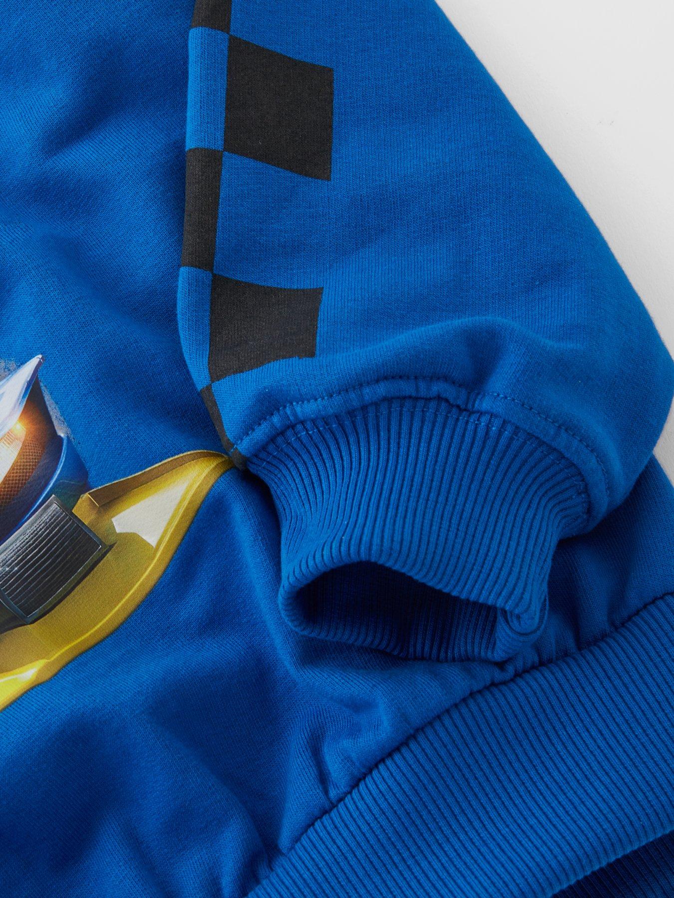 Image 4 of 4 of The Very Collection Hot Wheels Sweatshirt - Blue